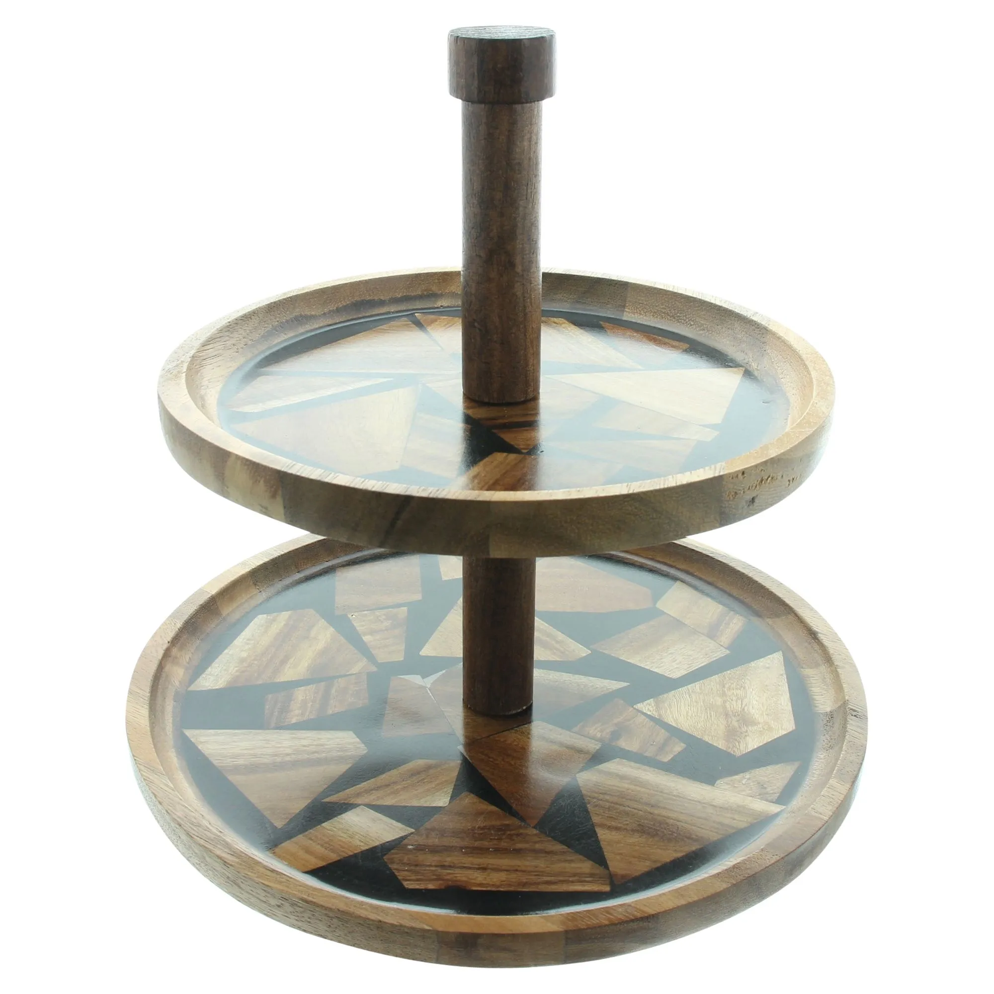 Etagere "Athene"  im Frank Flechtwaren Online Shop für Dekoschalen &amp; -etageren kaufen
