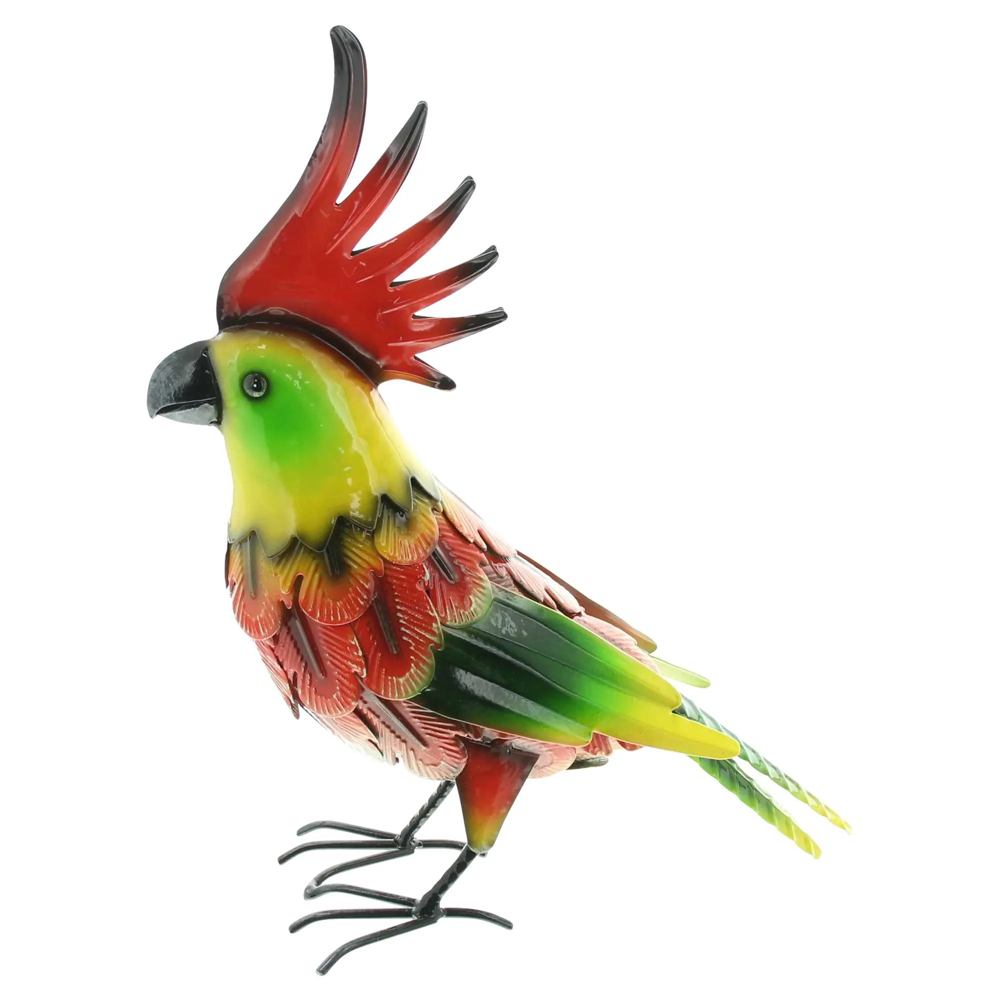 Dekovogel "Kakadu"  im Frank Flechtwaren Online Shop für Strandbar-Feeling kaufen