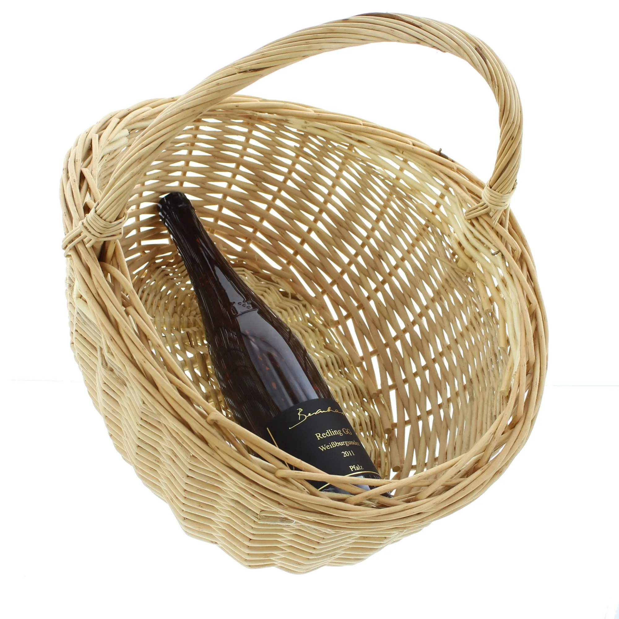 Bügelkorb "Naturweiß", groß  im Frank Flechtwaren Online Shop für Bügelkörbe kaufen
