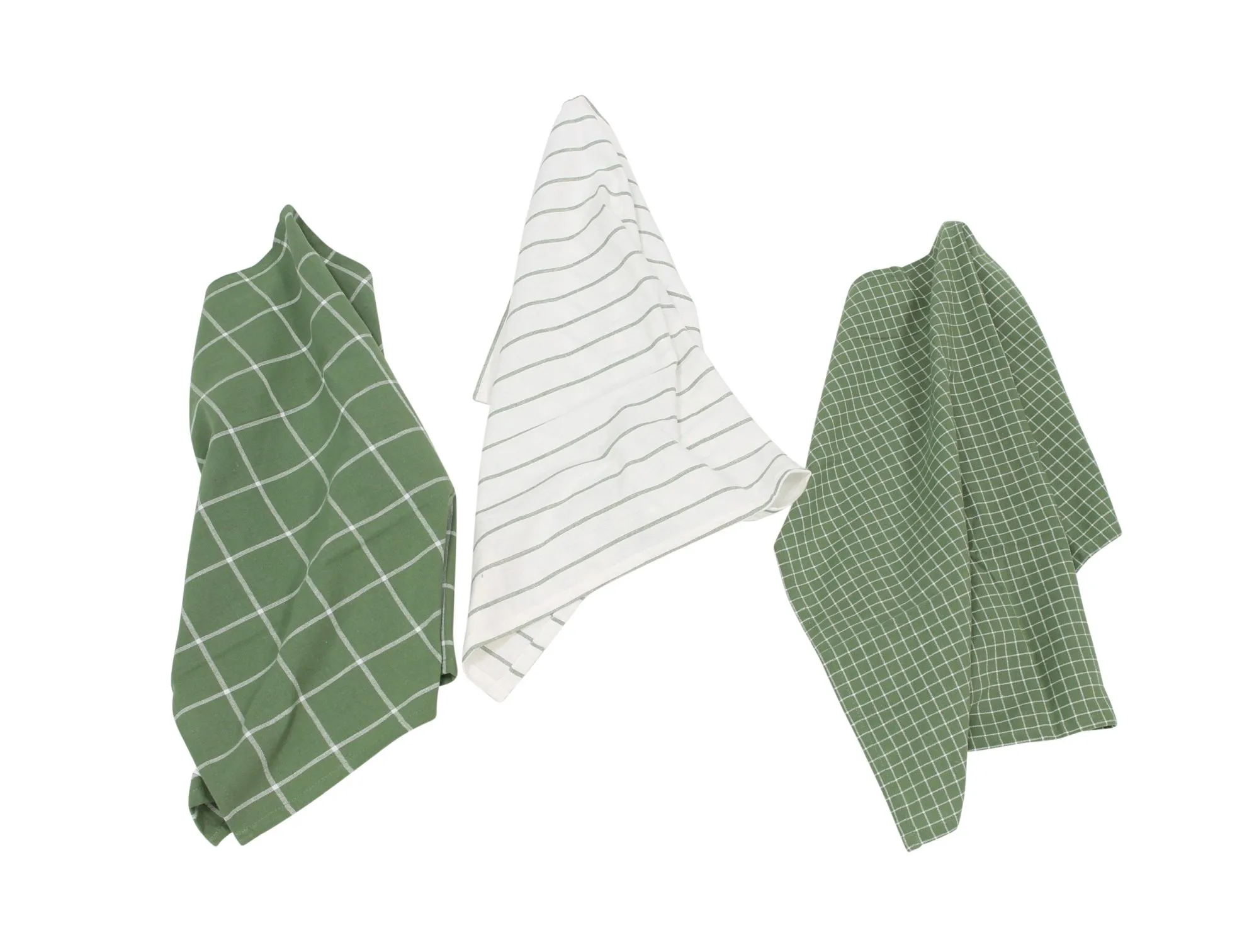 Geschirrtuch "Trio", 3er Set  im Frank Flechtwaren Online Shop für Landhaus-Flair kaufen