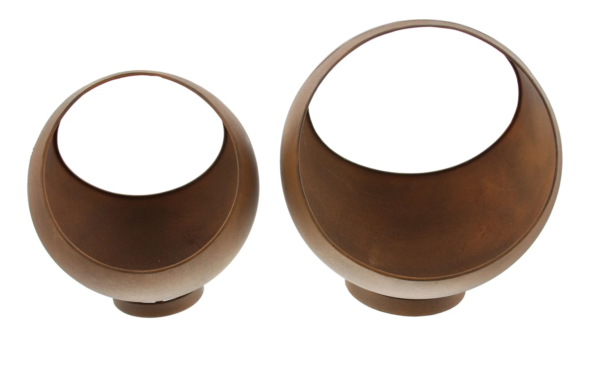 Pflanzkugel "Rost", 2er Set  im Frank Flechtwaren Online Shop für Bunter Ostergarten kaufen