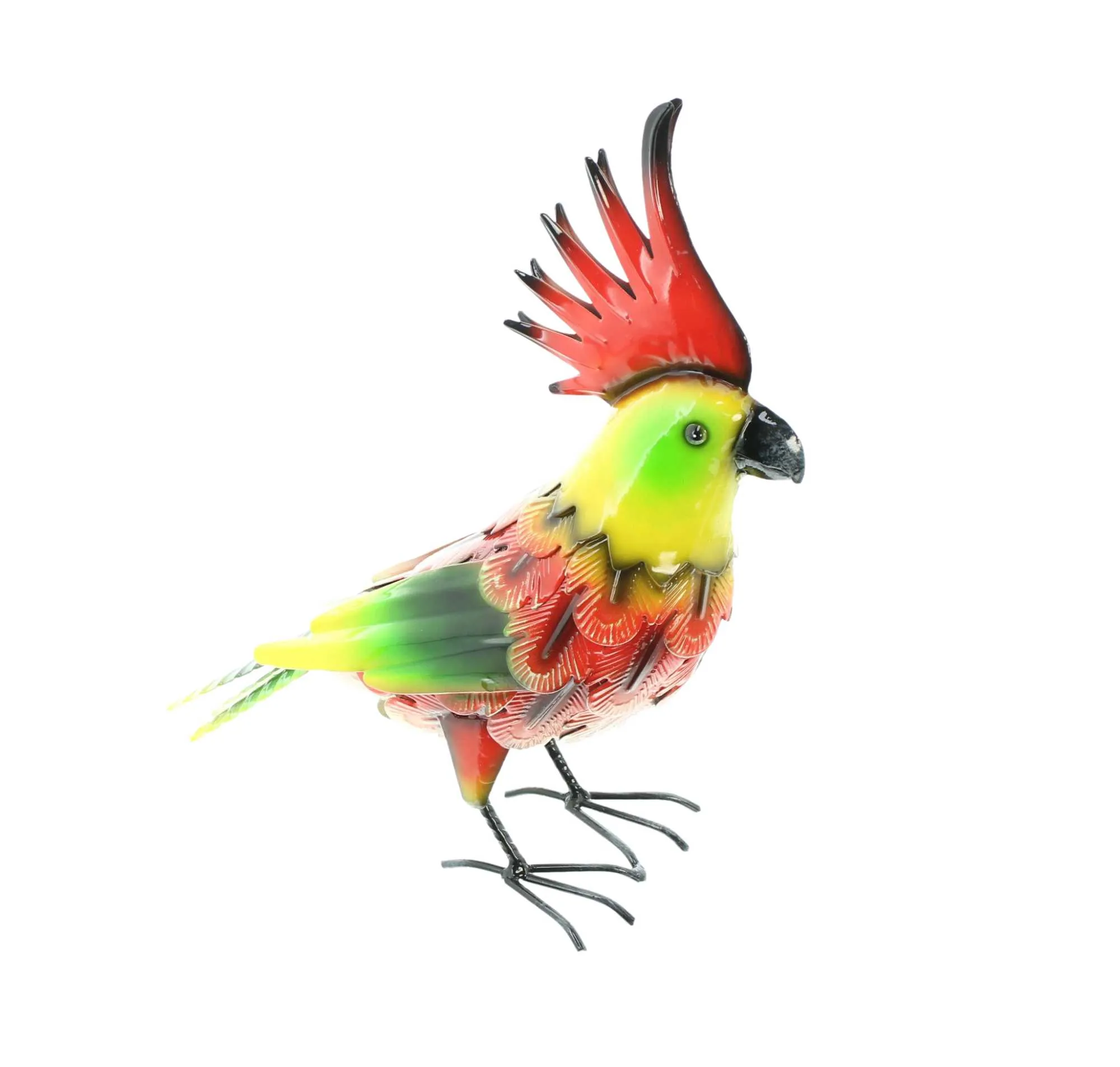 Dekovogel "Kakadu"  im Frank Flechtwaren Online Shop für Strandbar-Feeling kaufen