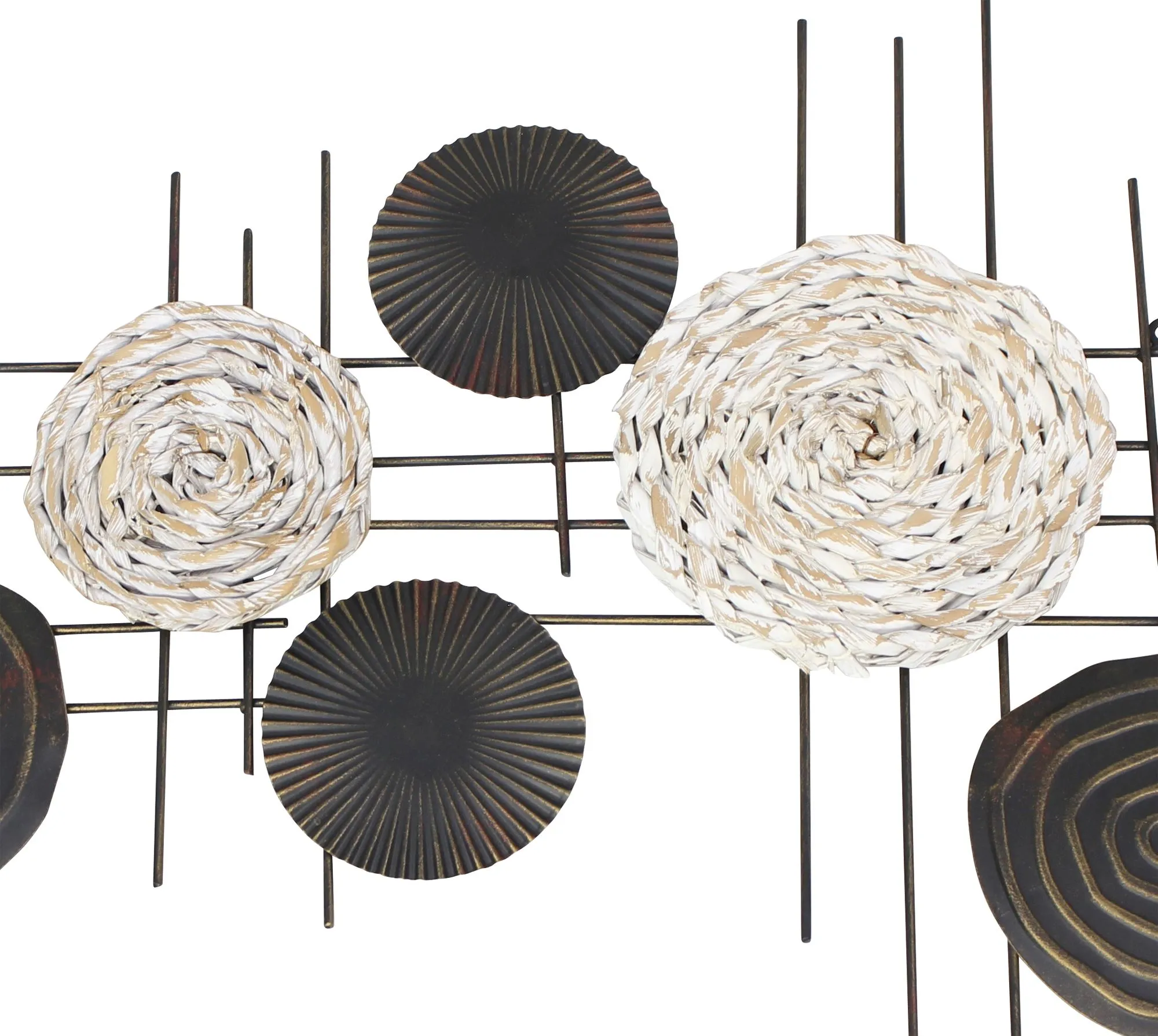 Wanddeko "Circles"  im Frank Flechtwaren Online Shop für Wanddeko kaufen