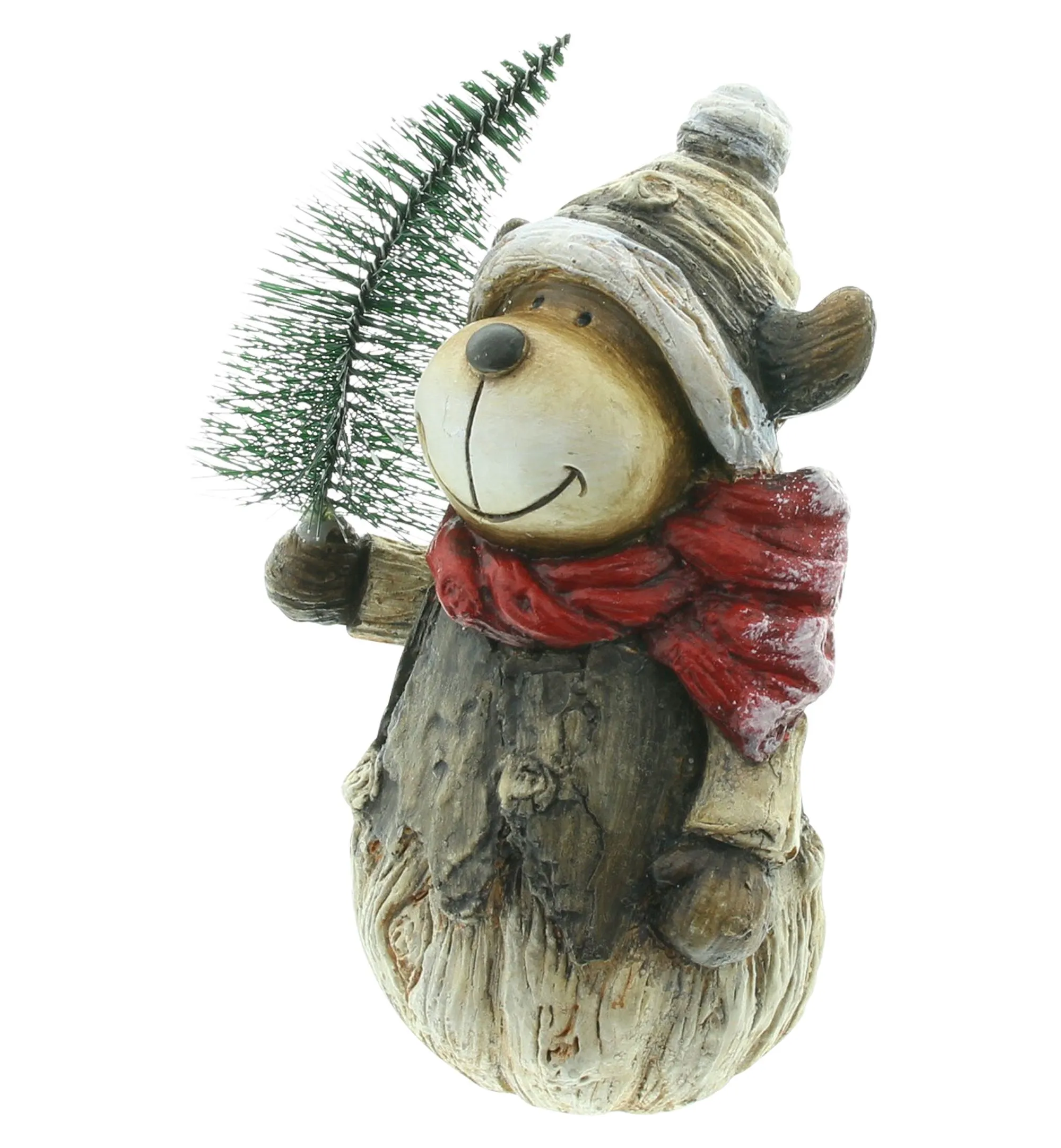 Figur "Elch mit Tanne"  im Frank Flechtwaren Online Shop für Weihnachtliche Dekofiguren kaufen
