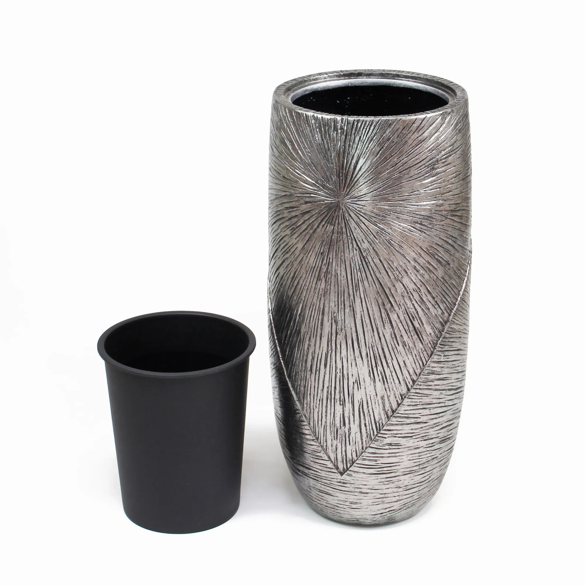 Übertopf "Edelglanz"  im Frank Flechtwaren Online Shop für Übertöpfe kaufen