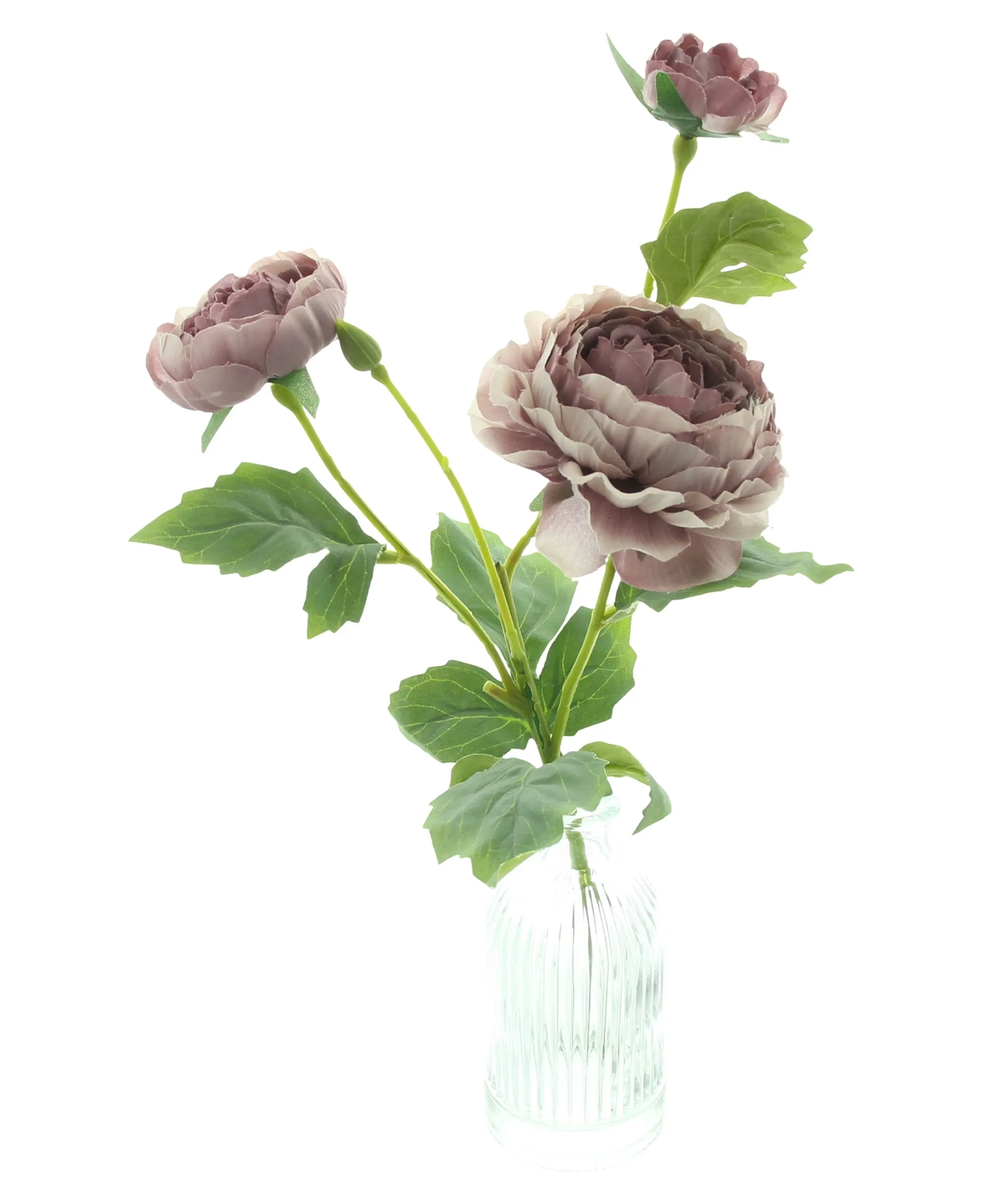 Kunstblume "Pfingstrosen" in Vase  im Frank Flechtwaren Online Shop für Kunstpflanzen kaufen
