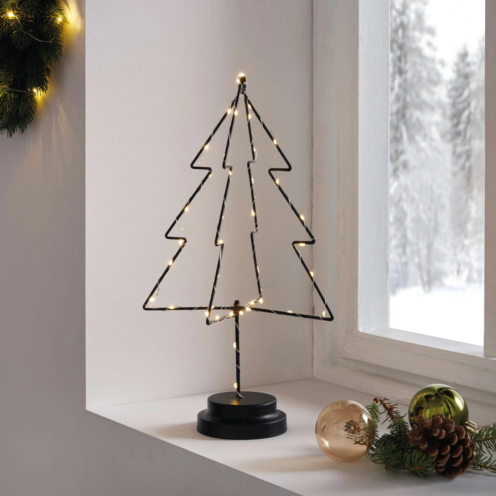 LED-Tanne "3-D-Optik"  im Frank Flechtwaren Online Shop kaufen