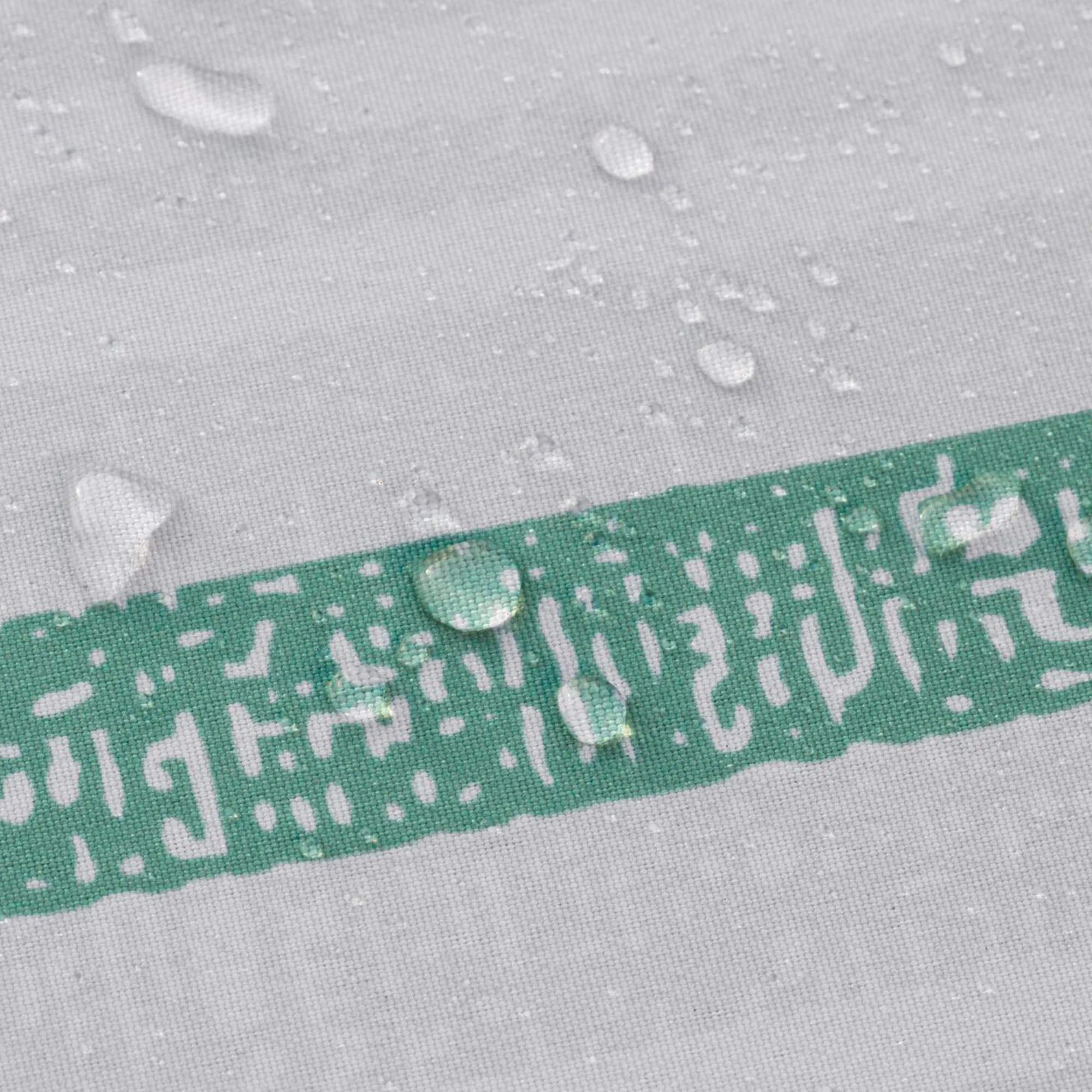 Tafeldecke "Green Stripes"  im Frank Flechtwaren Online Shop für Outdoor-Tafeldecken kaufen