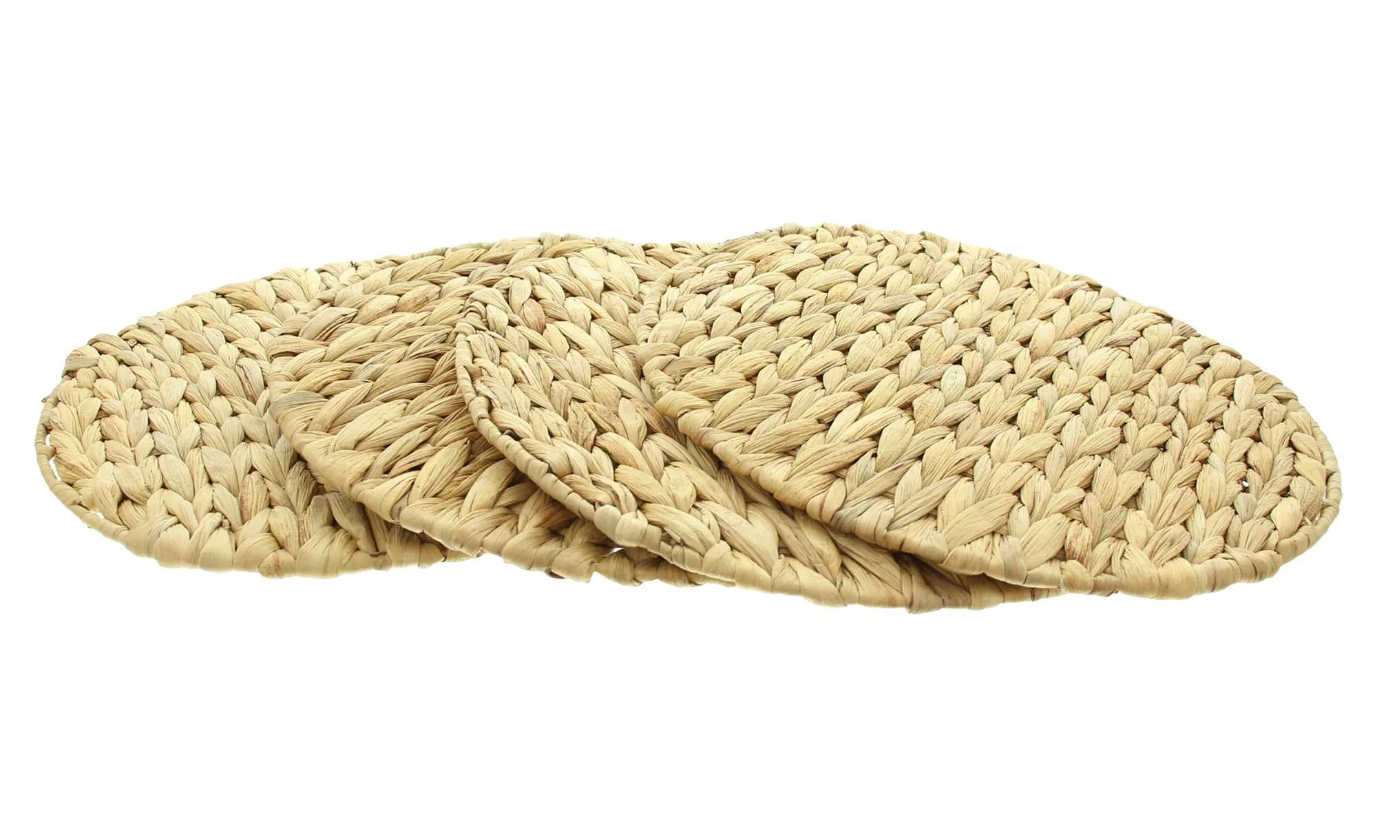 Platzteller-Set "Wasserhyazinthe", 5tlg.  im Frank Flechtwaren Online Shop für Landhaus-Flair kaufen