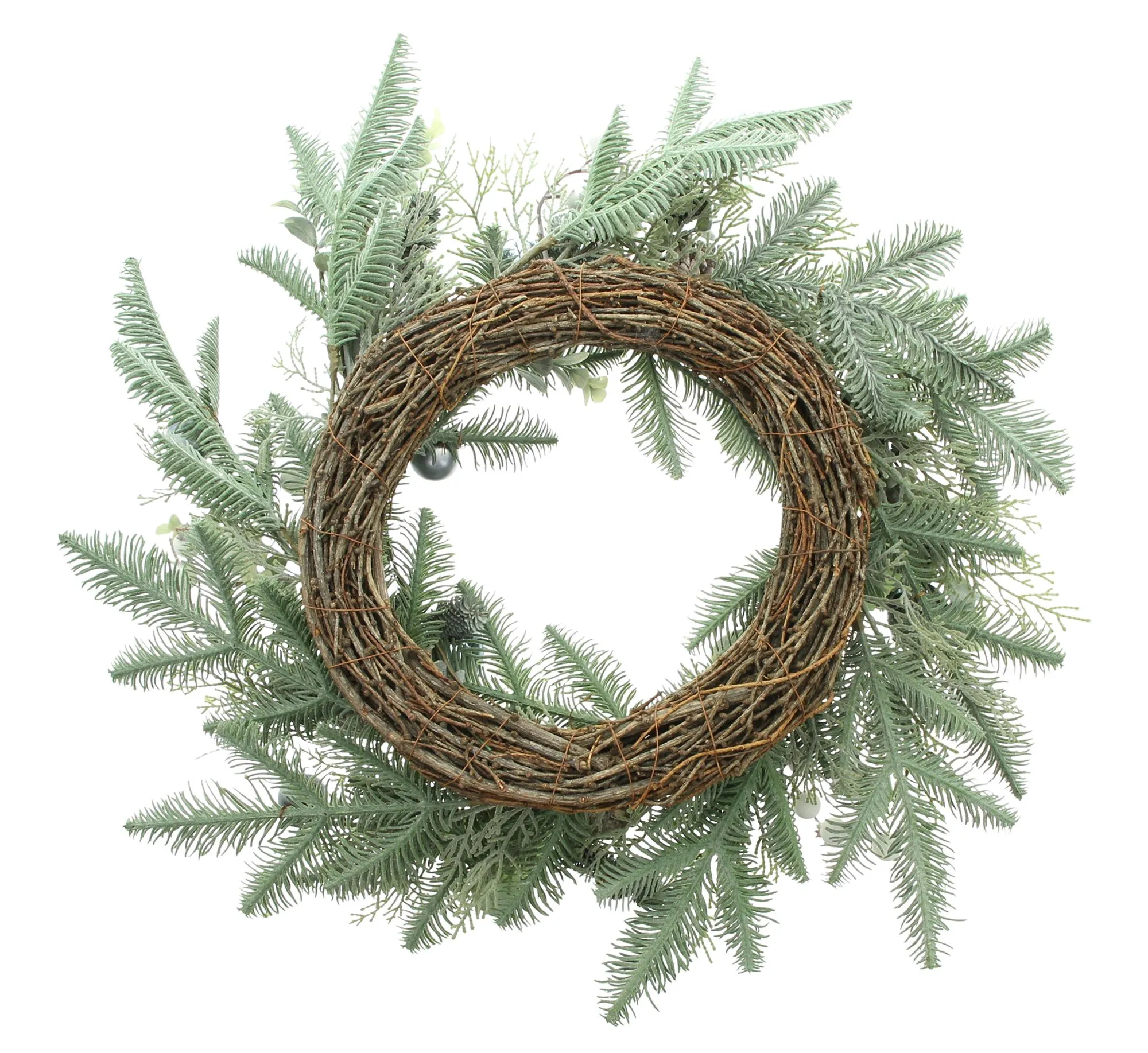 Kranz "Winterzauber"  im Frank Flechtwaren Online Shop für Adventskränze kaufen