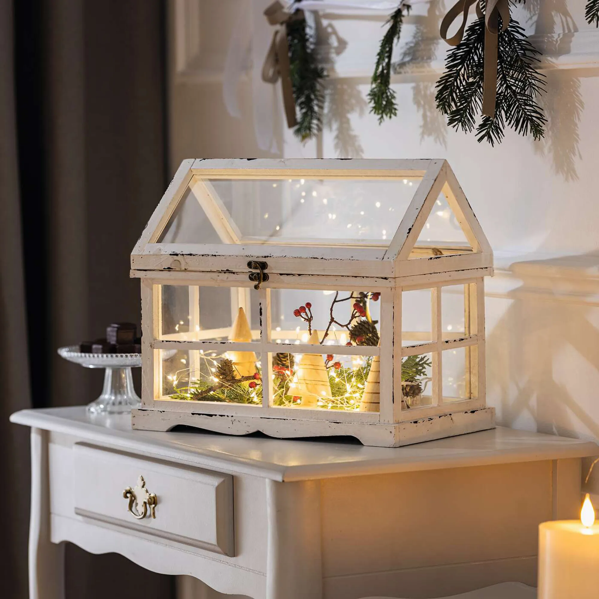 Gewächshaus "Shabby"  im Frank Flechtwaren Online Shop kaufen