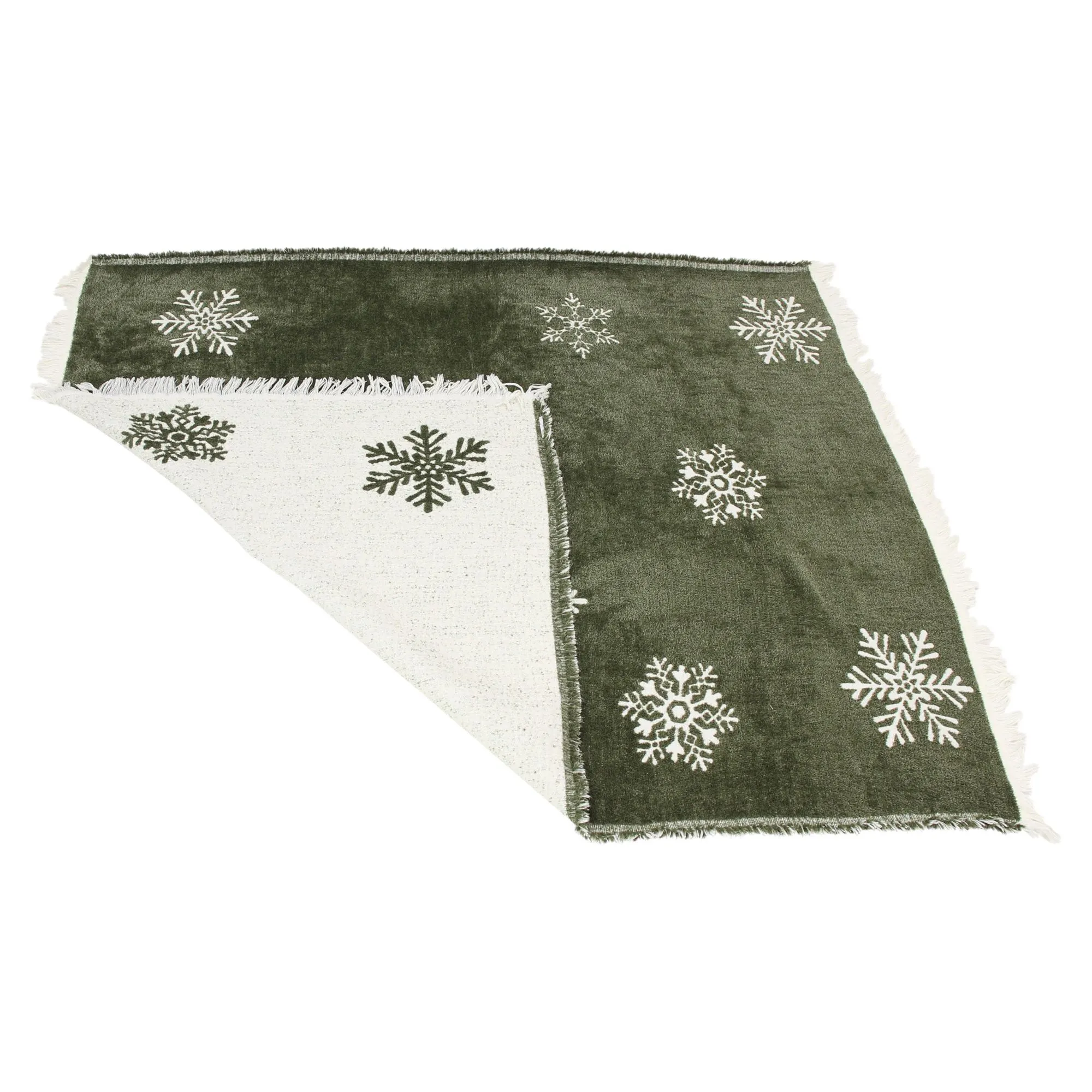 Kuscheldecke "Schneeflocken"  im Frank Flechtwaren Online Shop für Decken &amp; Kuscheldecken kaufen