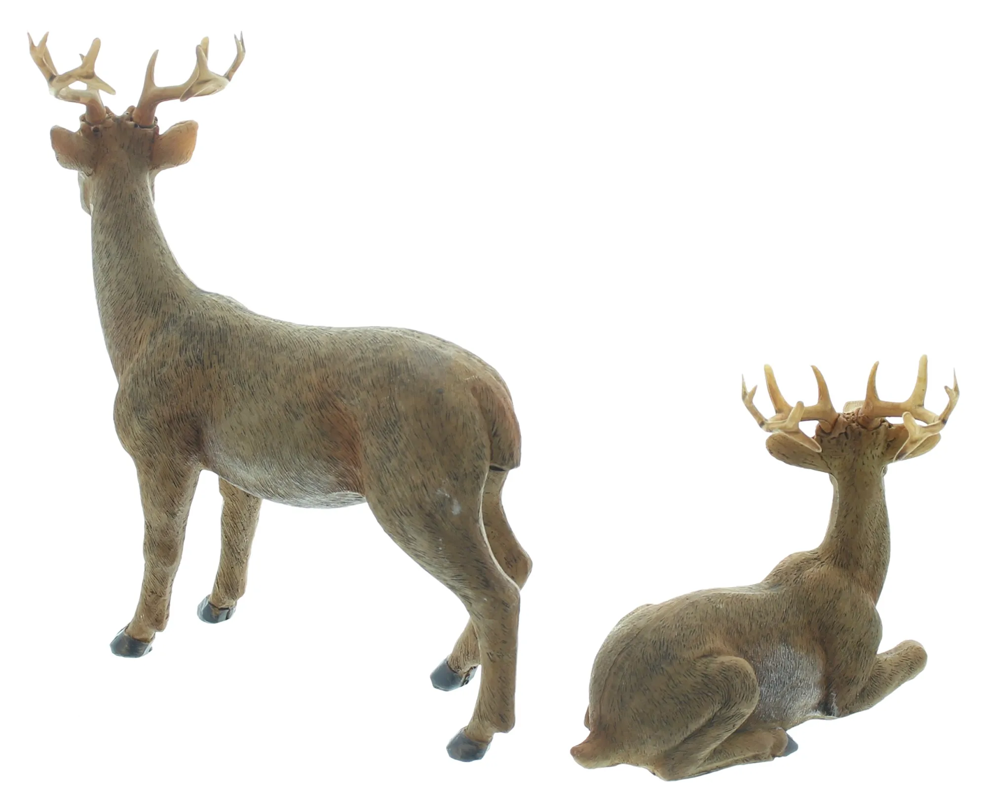 Figur "Hirschpaar", 2er Set  im Frank Flechtwaren Online Shop für Trendmotiv Hirsch kaufen