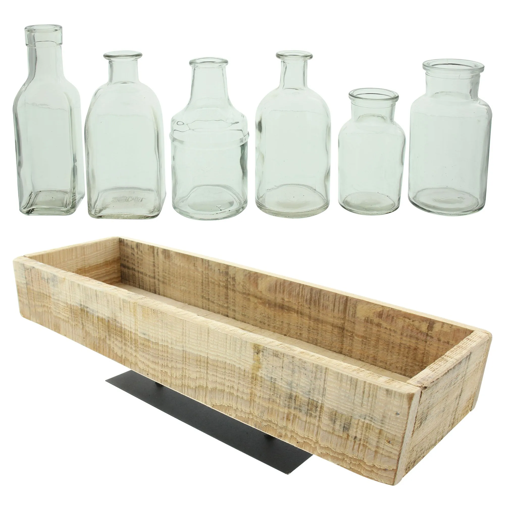 Deko-Set "Vintage", 7tlg.  im Frank Flechtwaren Online Shop für Österliche Dekoschalen kaufen
