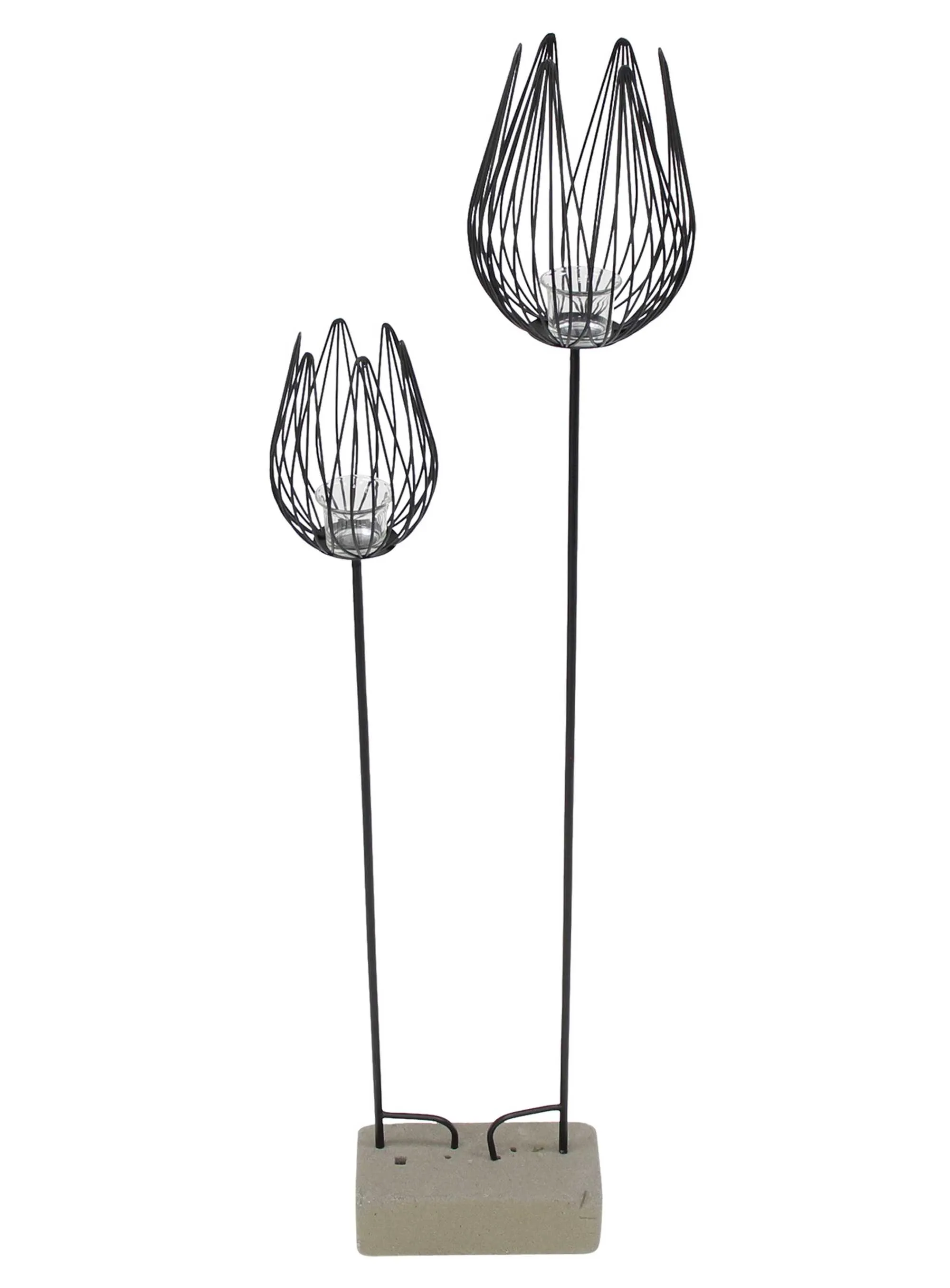 Gartenstecker "Windlicht", 2er Set  im Frank Flechtwaren Online Shop für Laternen &amp; Co. kaufen