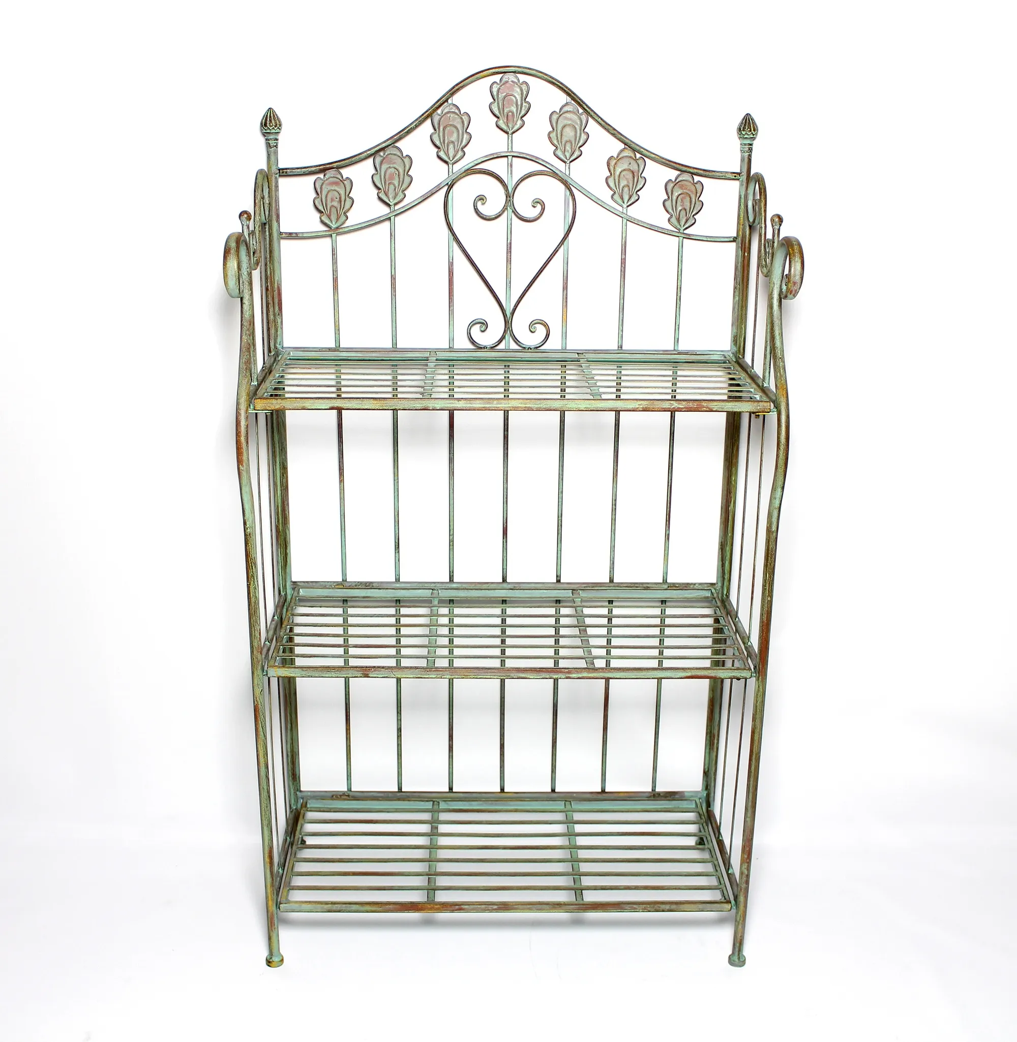 Regal "Pfauenauge"  im Frank Flechtwaren Online Shop für Regale für den Garten kaufen