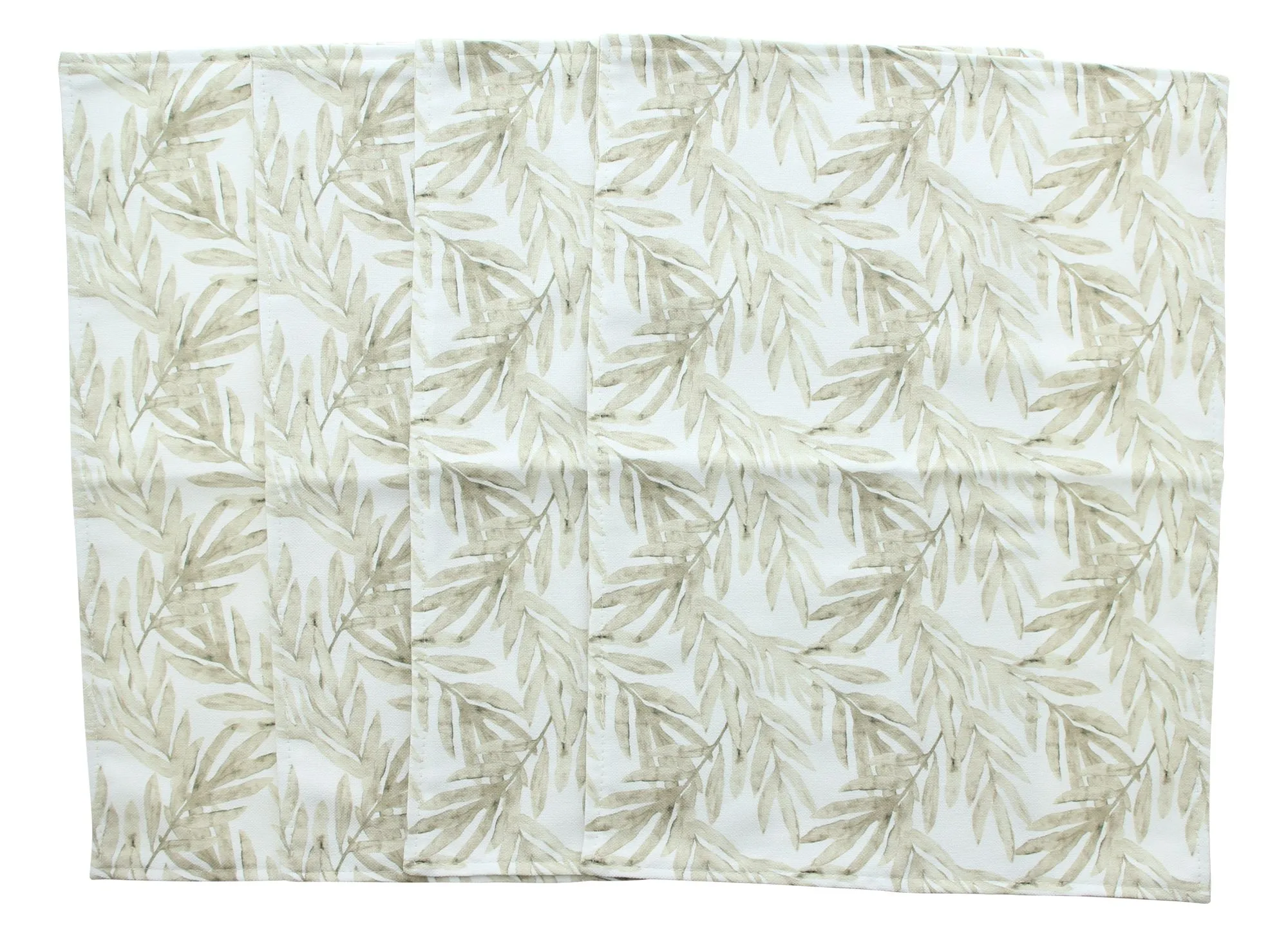 Platzmatte "Bamboo Leaves", 4er Set  im Frank Flechtwaren Online Shop für Herbstliche Tischwäsche kaufen