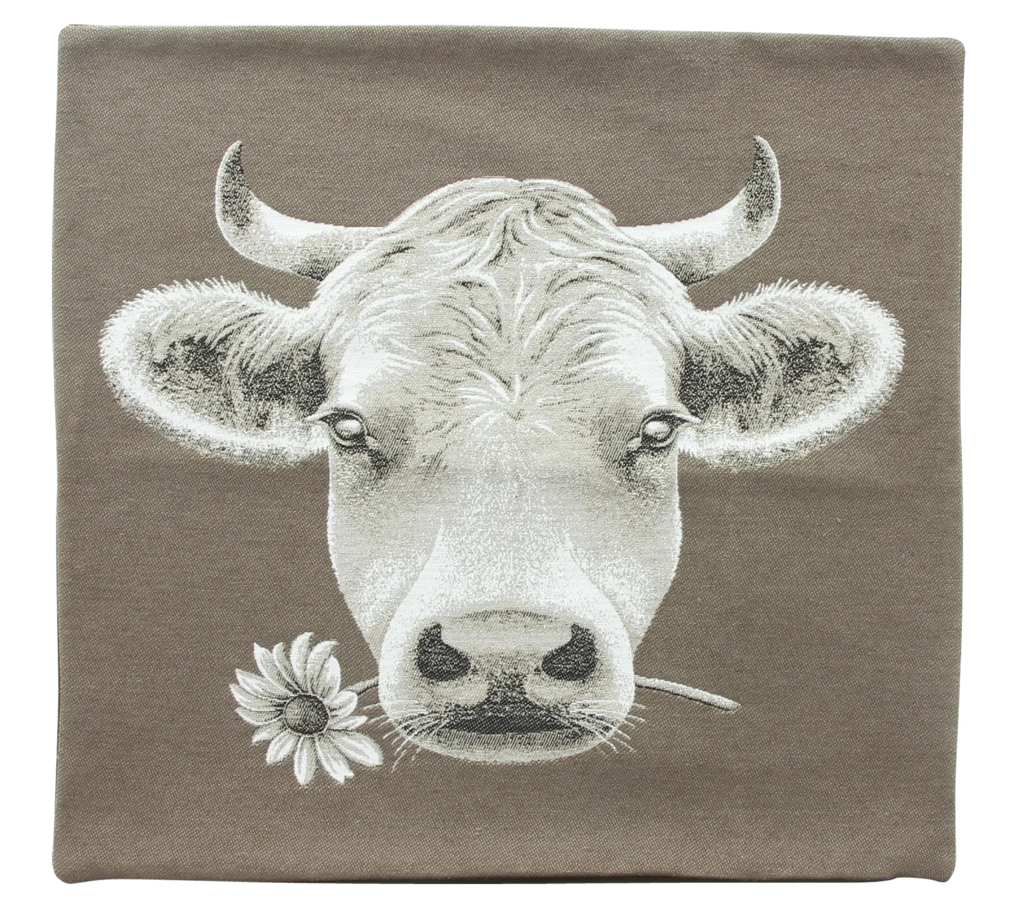 Kissenhülle "Cozy Cow"  im Frank Flechtwaren Online Shop für For Animal Lovers kaufen