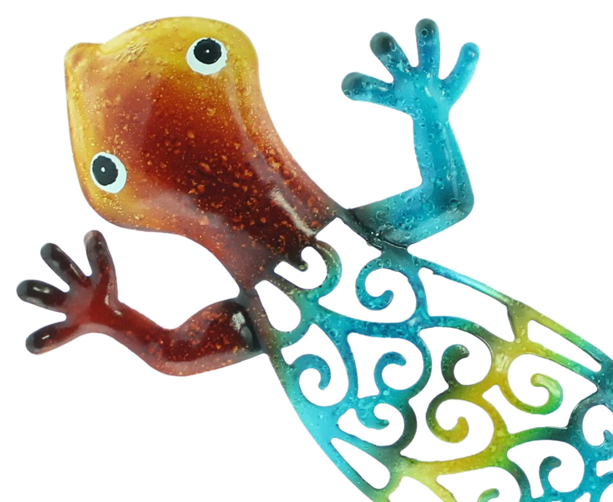 Gecko "Rainbow"  im Frank Flechtwaren Online Shop für Wanddeko kaufen