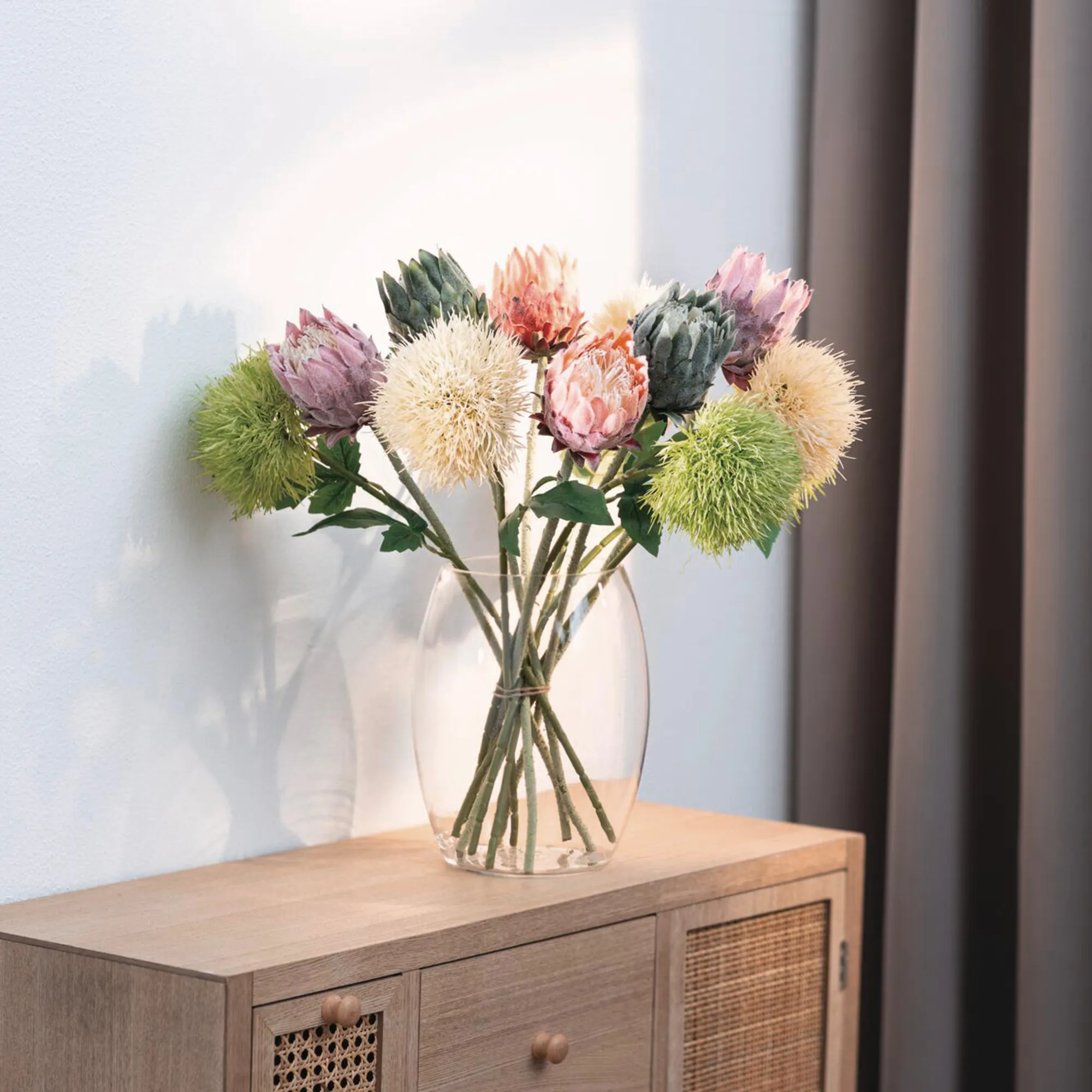 Pflanze "Kugelblume", 2er Set  im Frank Flechtwaren Online Shop kaufen