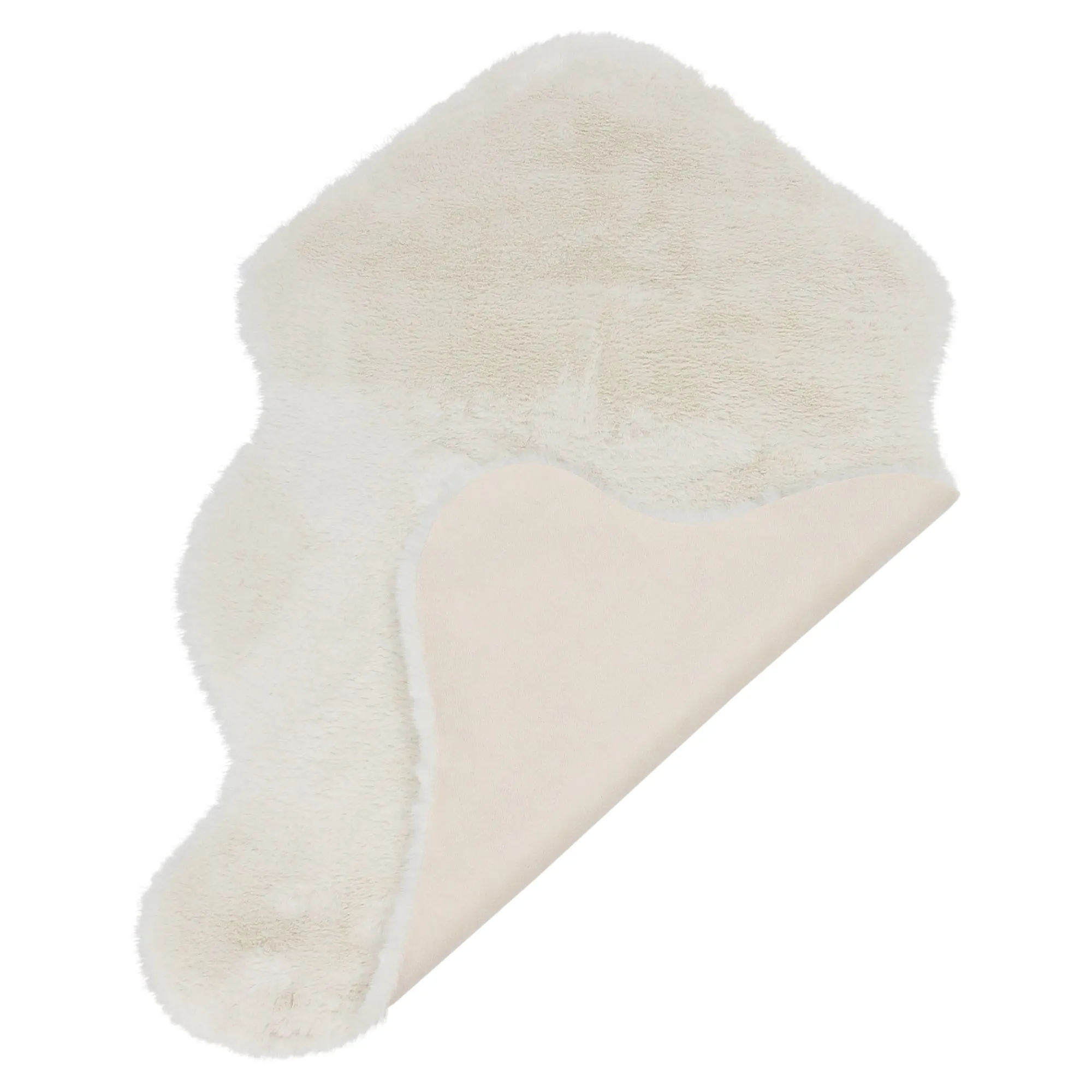 Kunstfell "Offwhite"  im Frank Flechtwaren Online Shop für Weihnachtliches Chalet kaufen