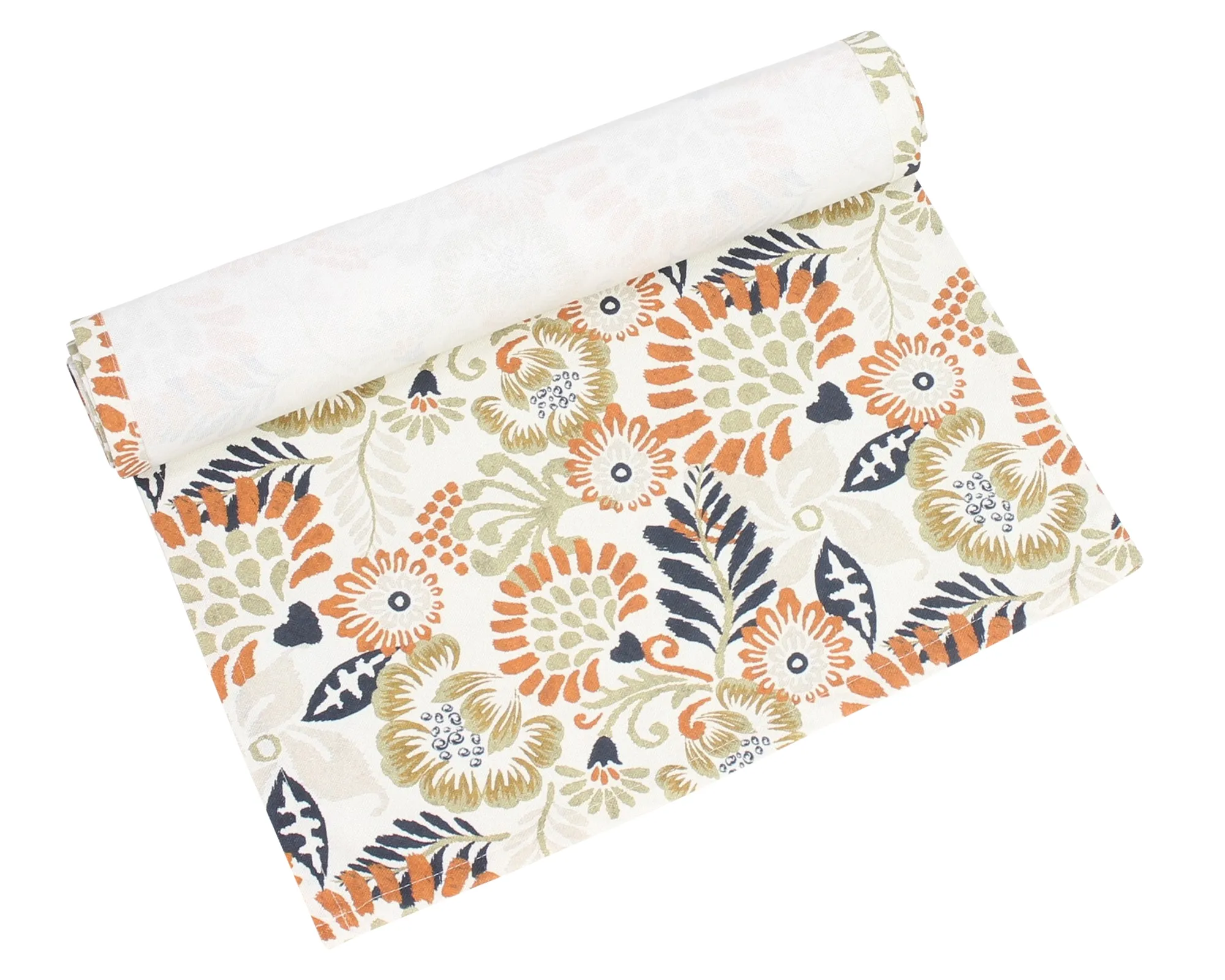 Tischläufer "Retro Flowers"  im Frank Flechtwaren Online Shop für Tischläufer kaufen