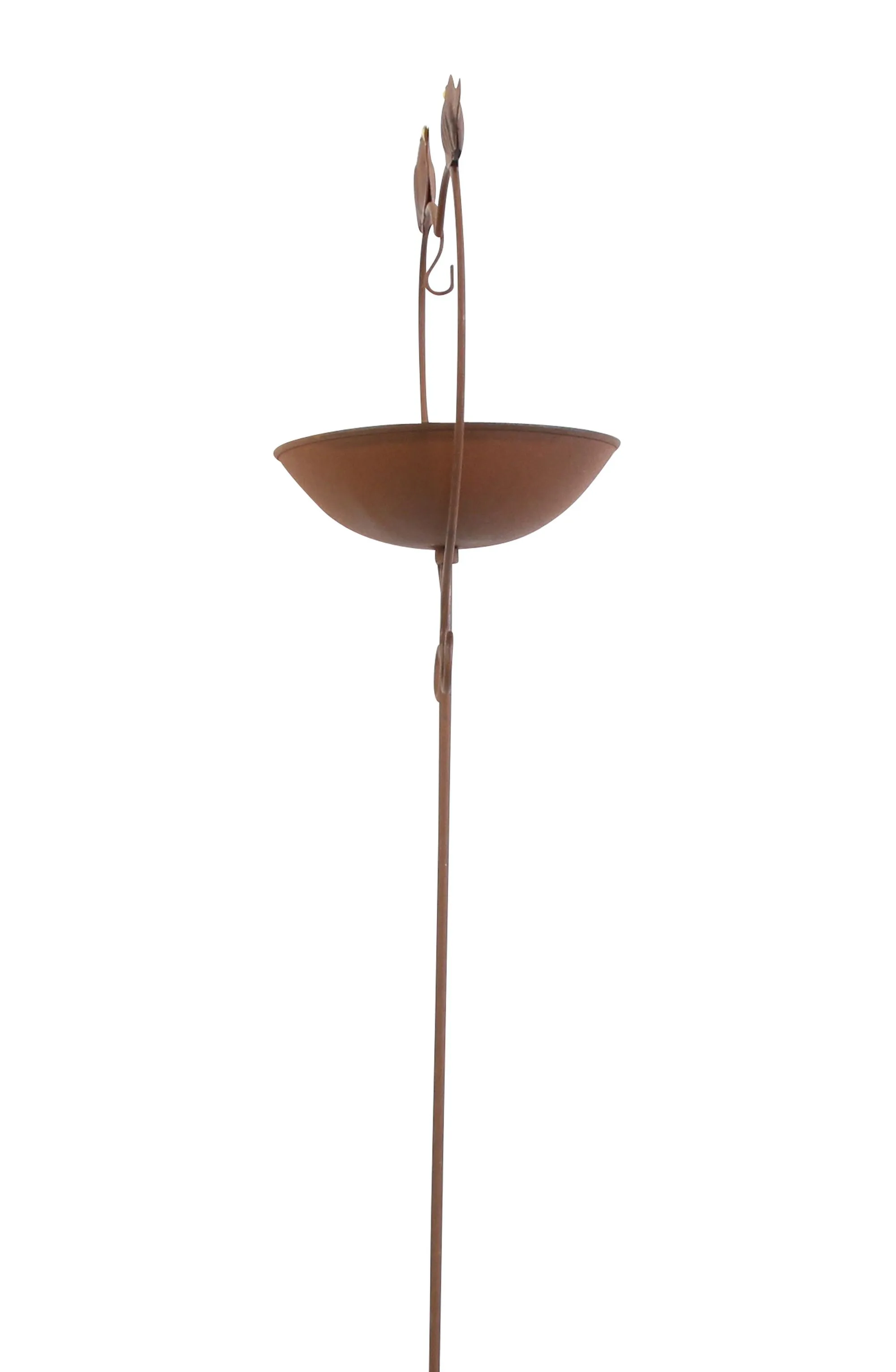 Vogeltränke "Herz"  im Frank Flechtwaren Online Shop für Weihnachtliche Gartenstecker kaufen