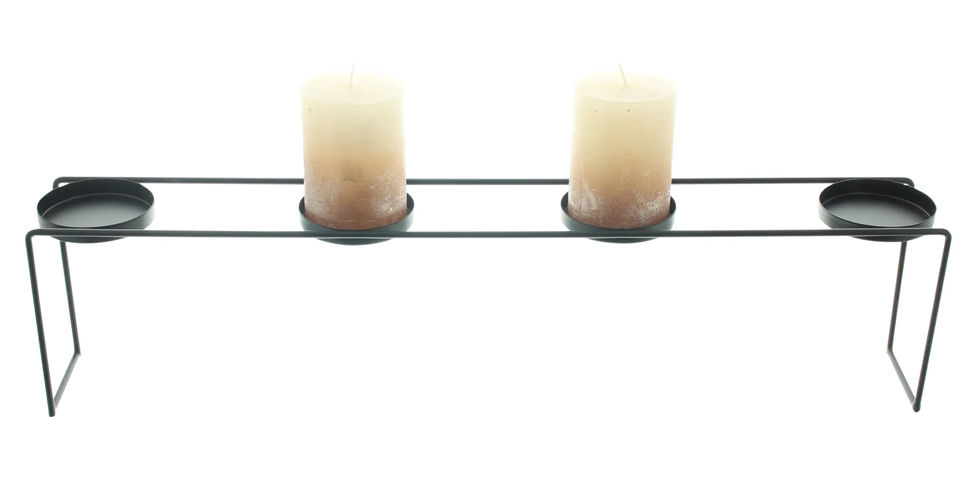 Kerzenhalter "Pur"  im Frank Flechtwaren Online Shop für Adventskränze kaufen