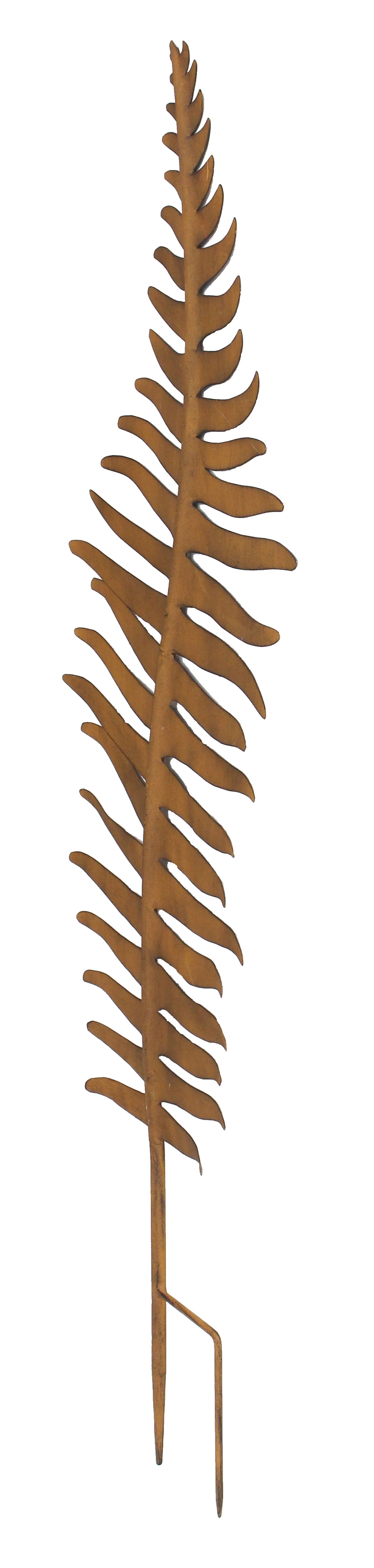 Metallstecker "Farnblatt"  im Frank Flechtwaren Online Shop für Waldspaziergang kaufen
