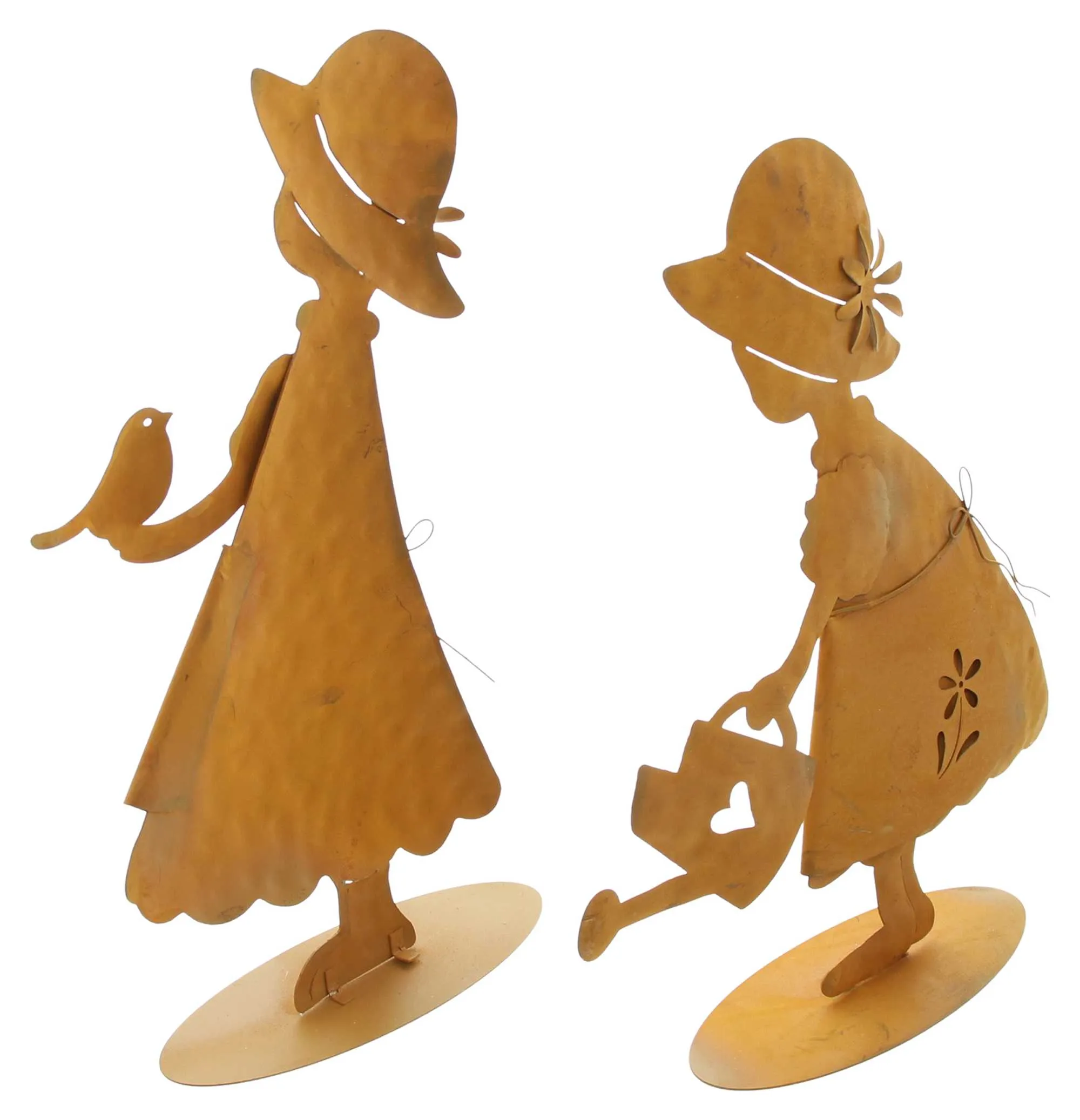 Dekofigur "Mädchen", 2er Set  im Frank Flechtwaren Online Shop für Bunter Ostergarten kaufen