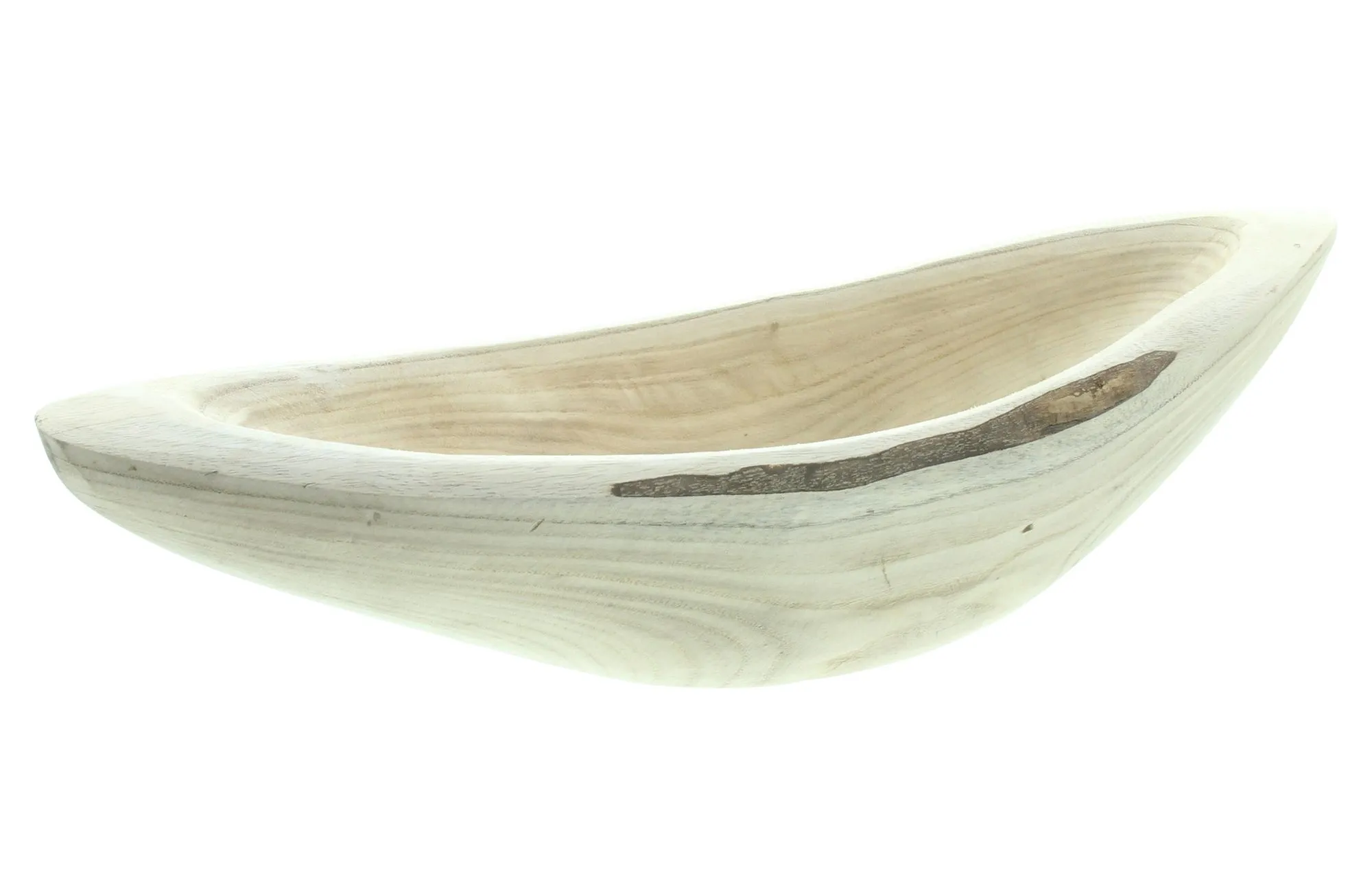 Schale "Wood", tief  im Frank Flechtwaren Online Shop für Herbstliche Dekoschalen kaufen