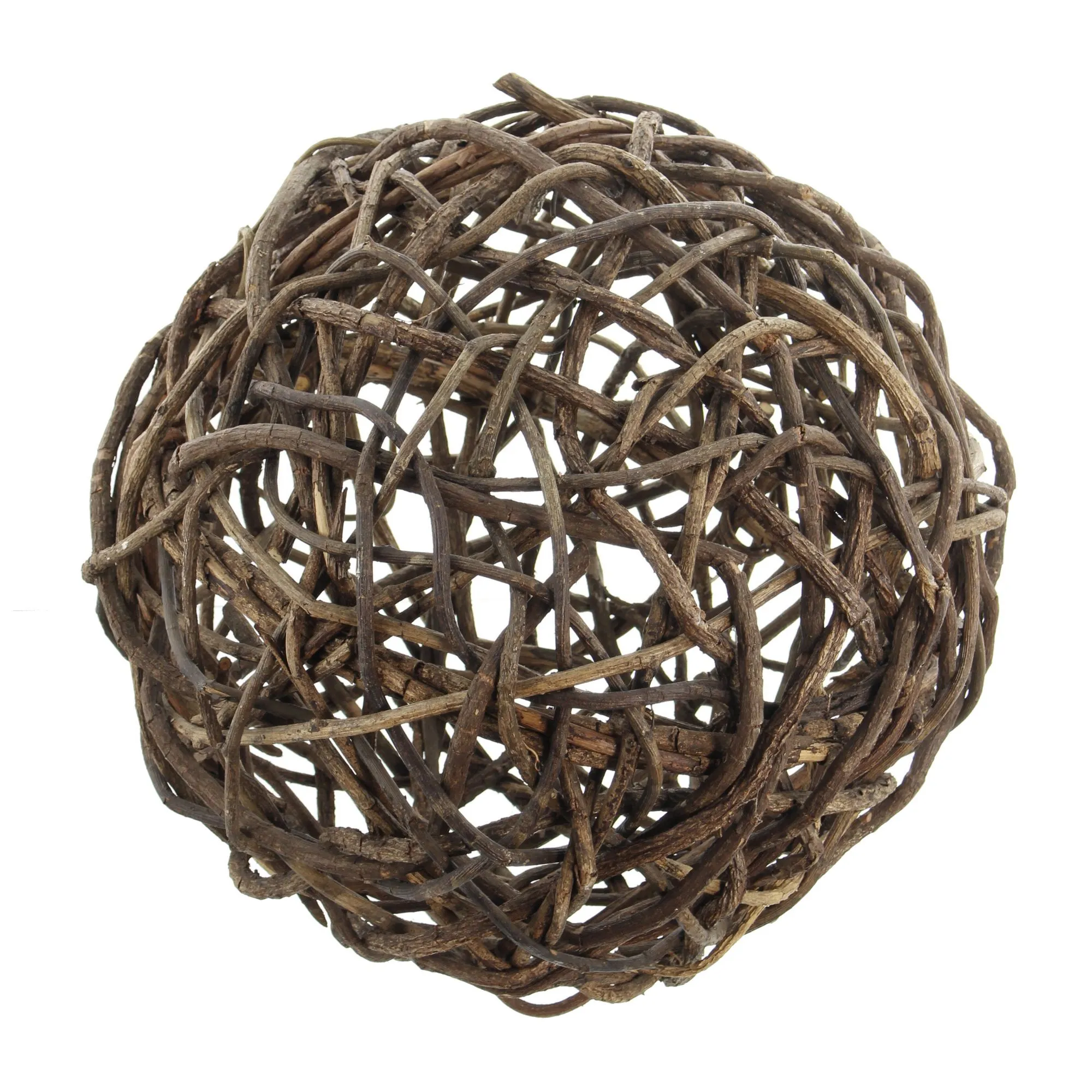 Kugel "Rebenholz"  im Frank Flechtwaren Online Shop für Dekokugeln kaufen