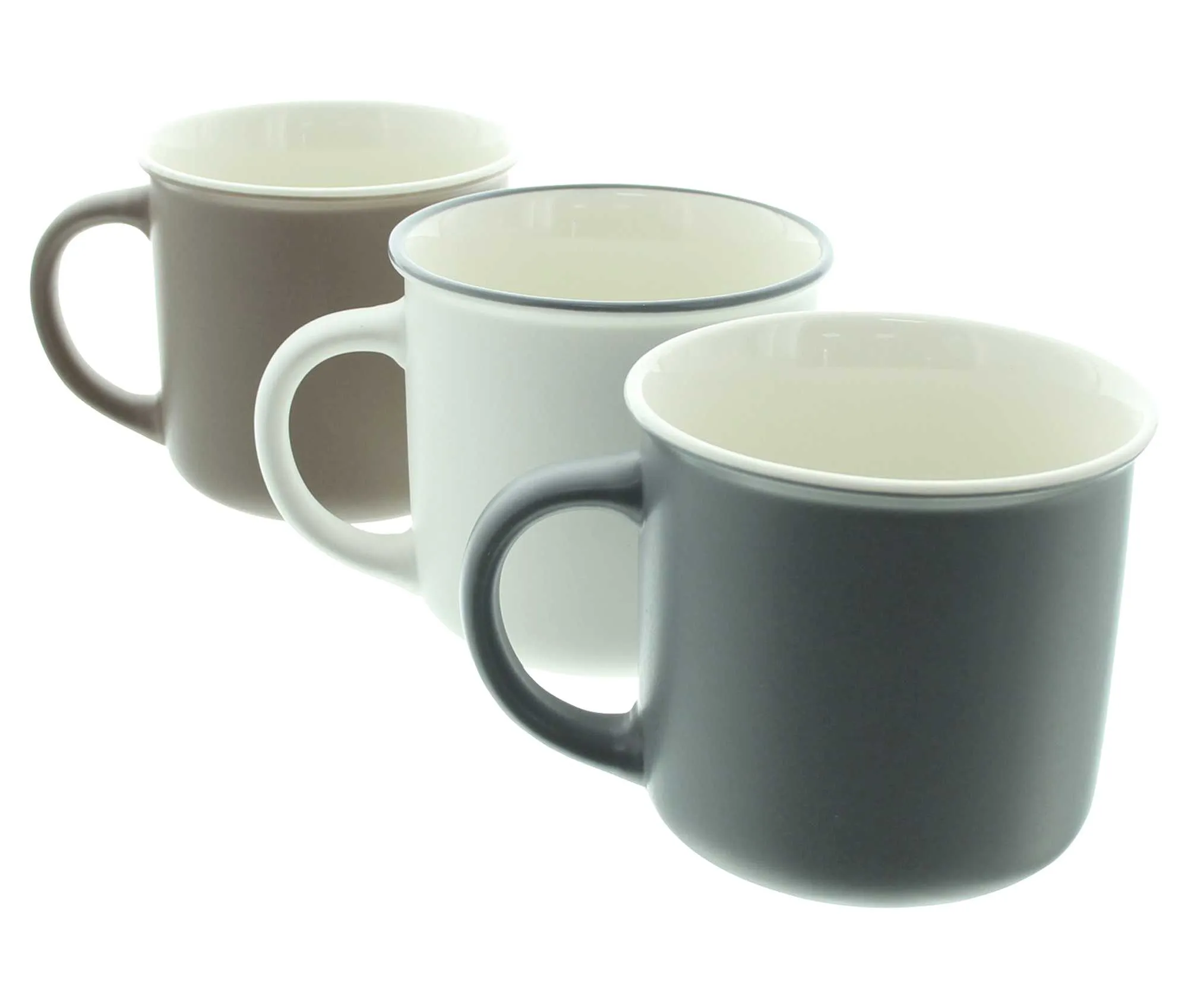 Tasse "Coffee", 3er Set  im Frank Flechtwaren Online Shop für Geschenke-Tipps kaufen