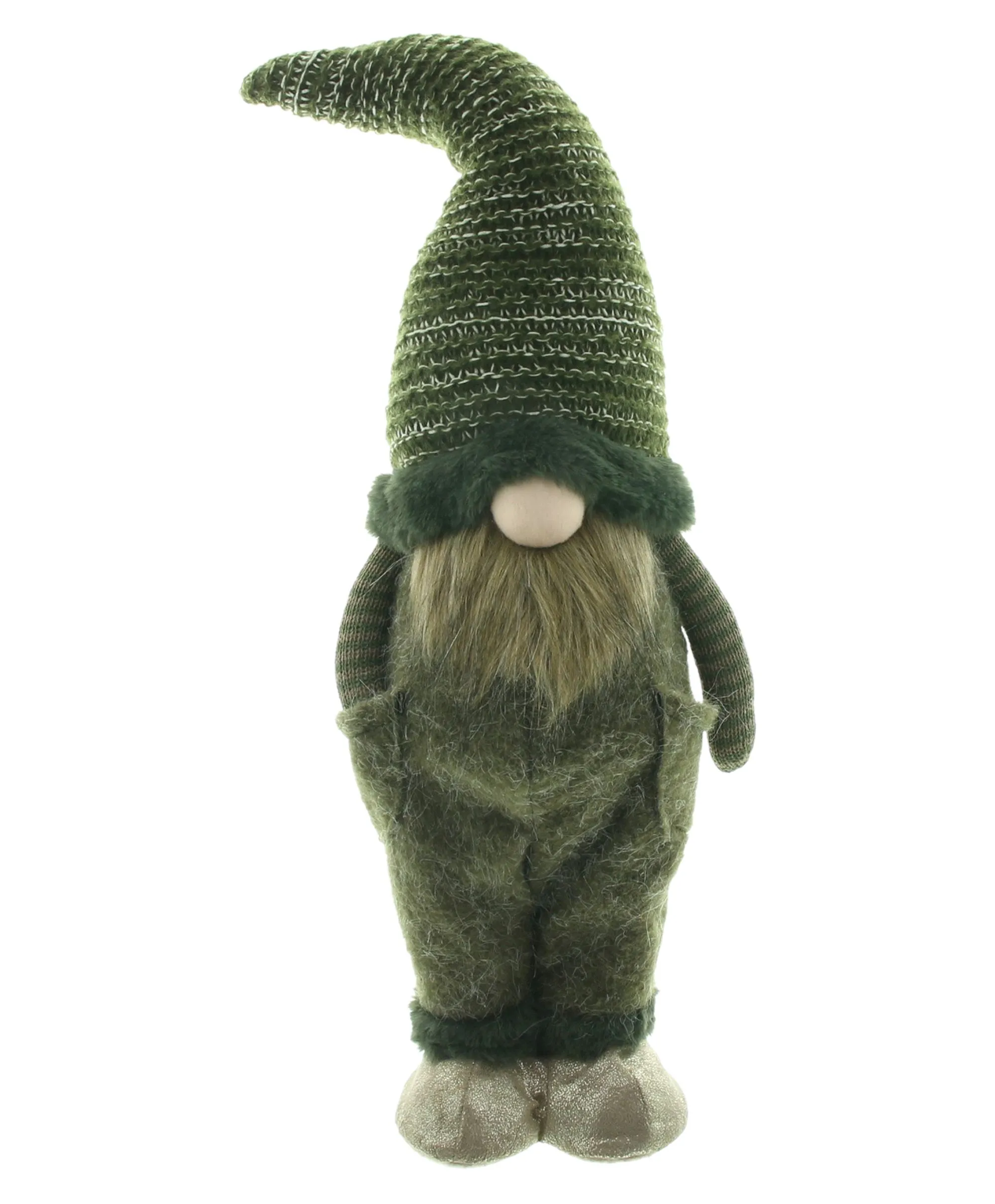 Wichtel "Strickmütze"  im Frank Flechtwaren Online Shop für Herbstliche Dekofiguren kaufen