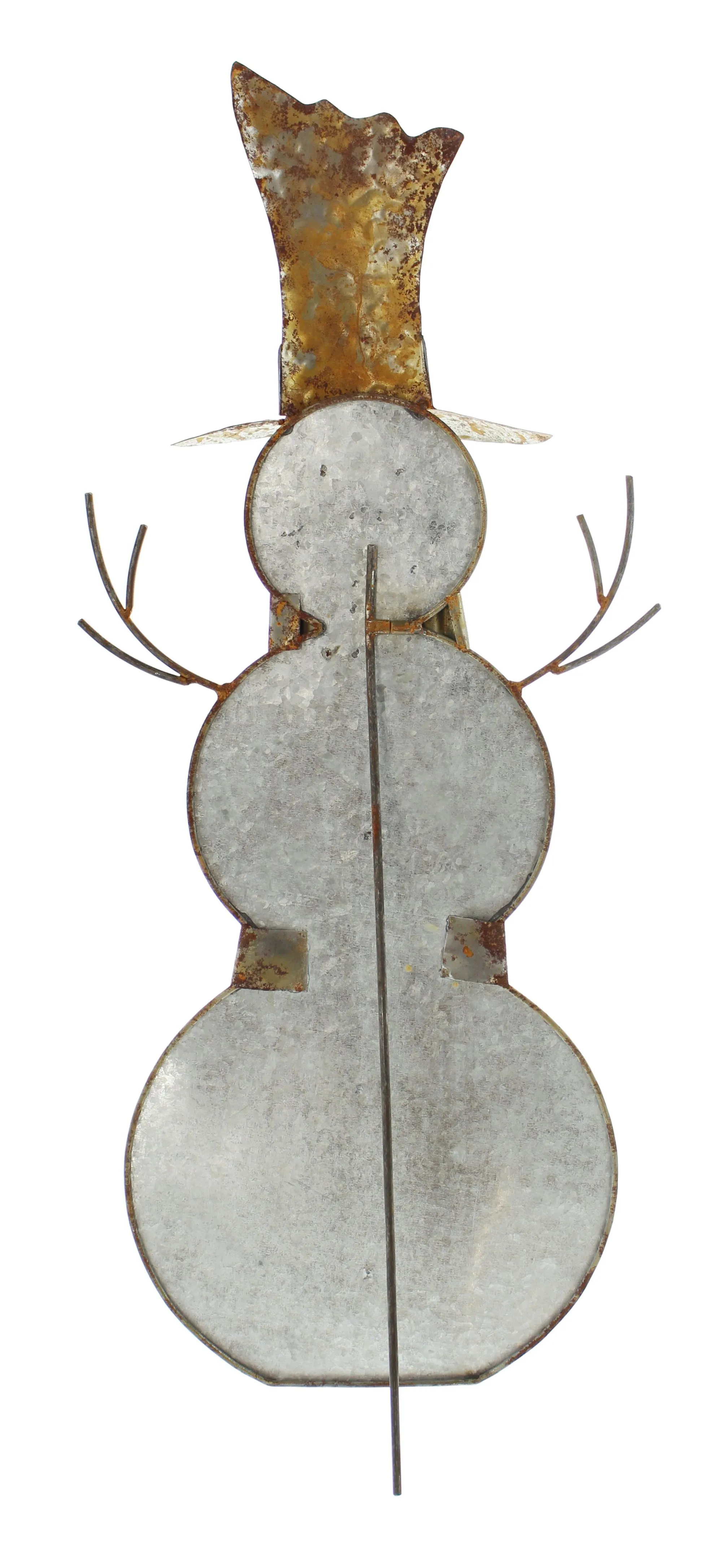 Metallfigur "Schneemann"  im Frank Flechtwaren Online Shop für Weihnachtliche Dekofiguren kaufen