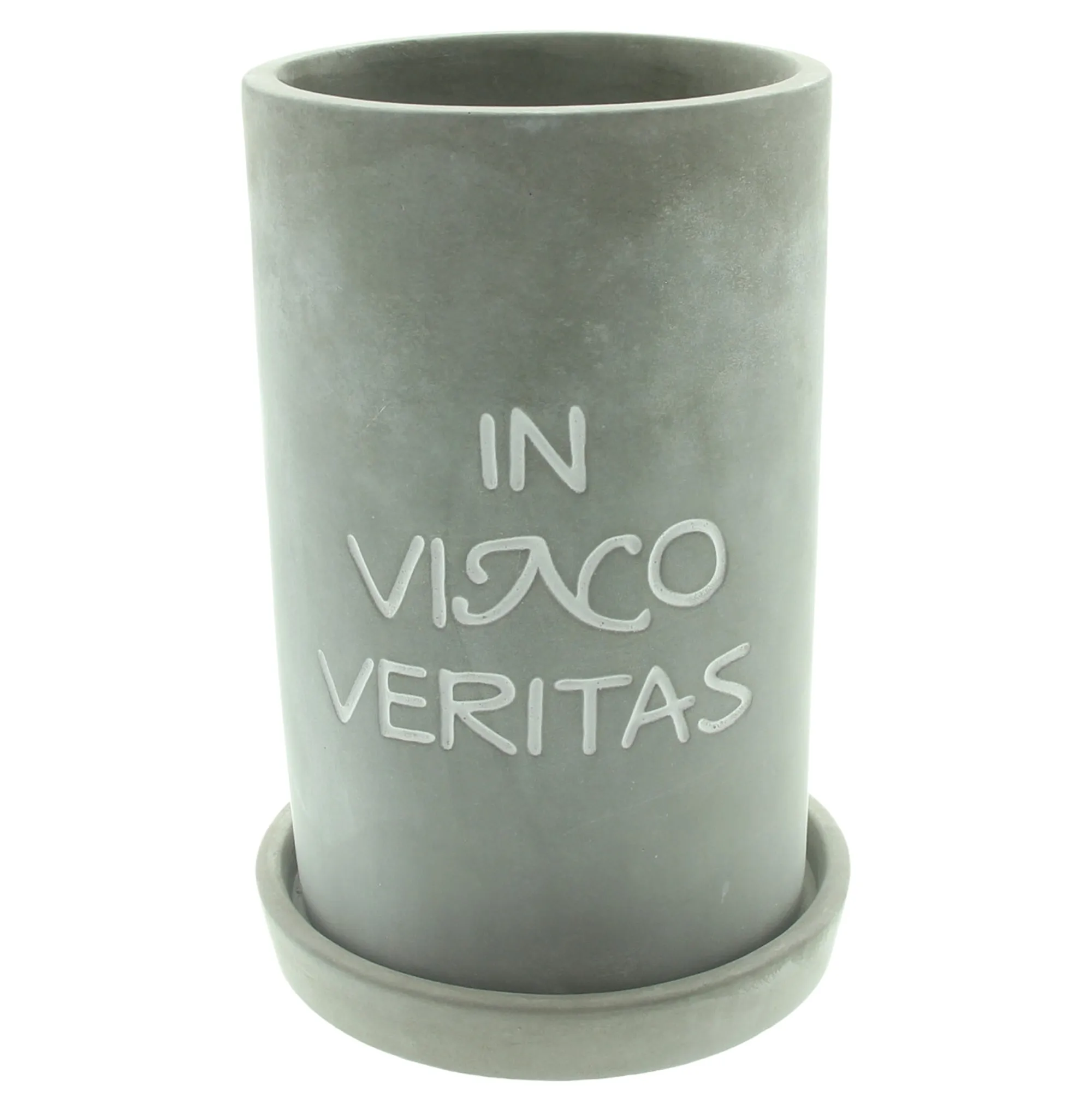 Weinkühler "Beton-Style", 2tlg.  im Frank Flechtwaren Online Shop für Gartenparty kaufen