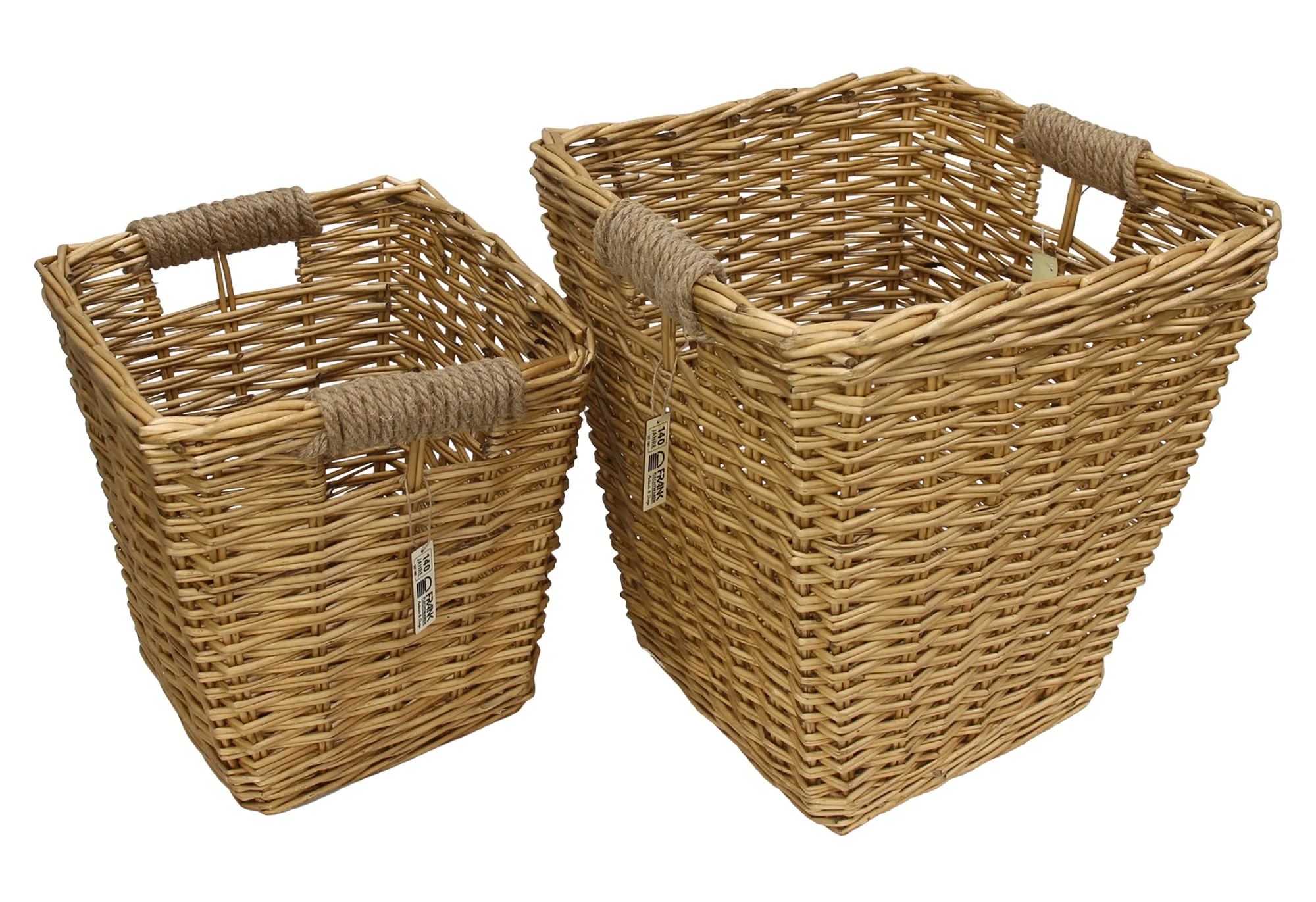 Universalkorb "Vollweide", 2er Set  im Frank Flechtwaren Online Shop für Jubiläumsartikel-Korbwaren kaufen