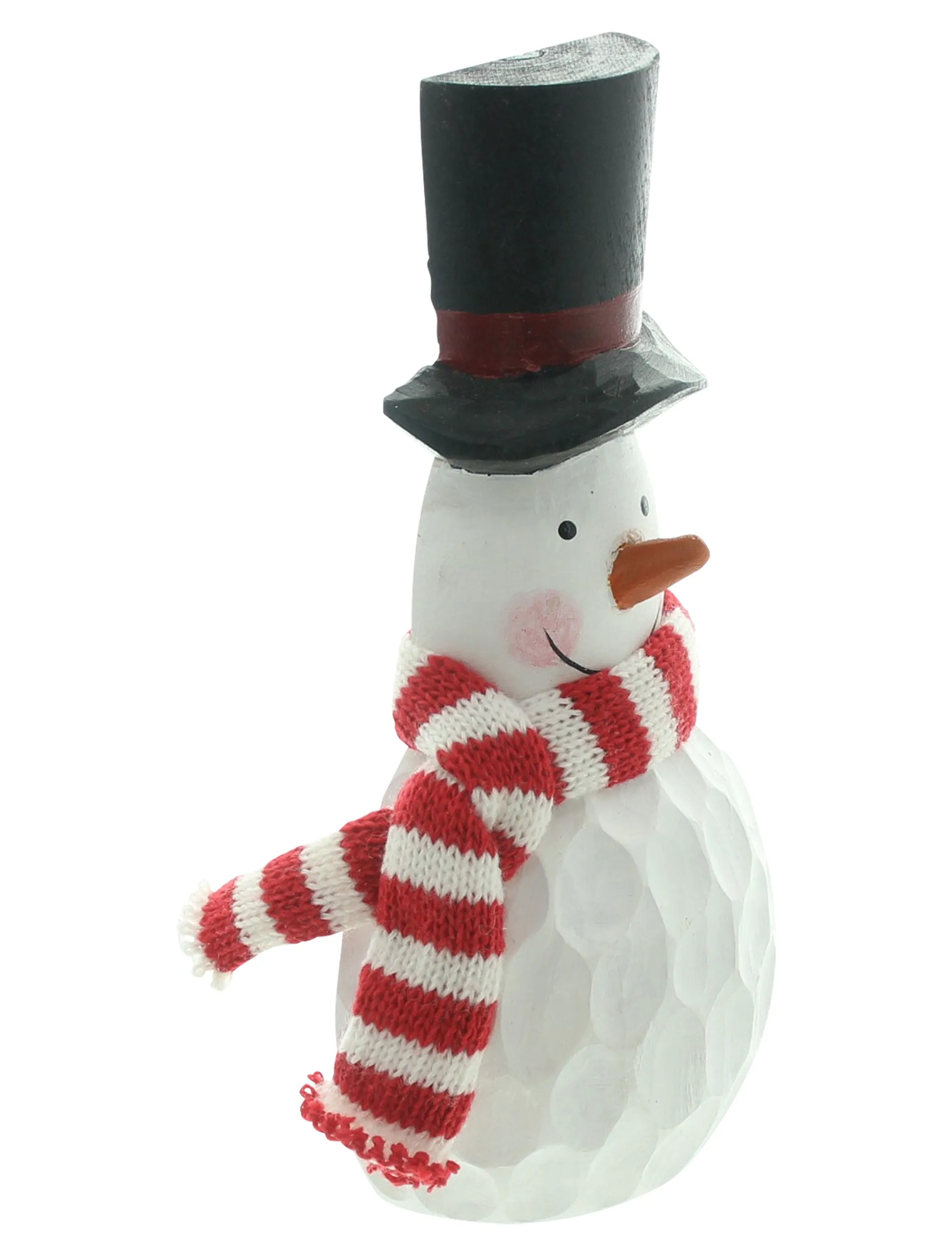 Figur "Schneemann"  im Frank Flechtwaren Online Shop für Weihnachtliche Dekofiguren kaufen