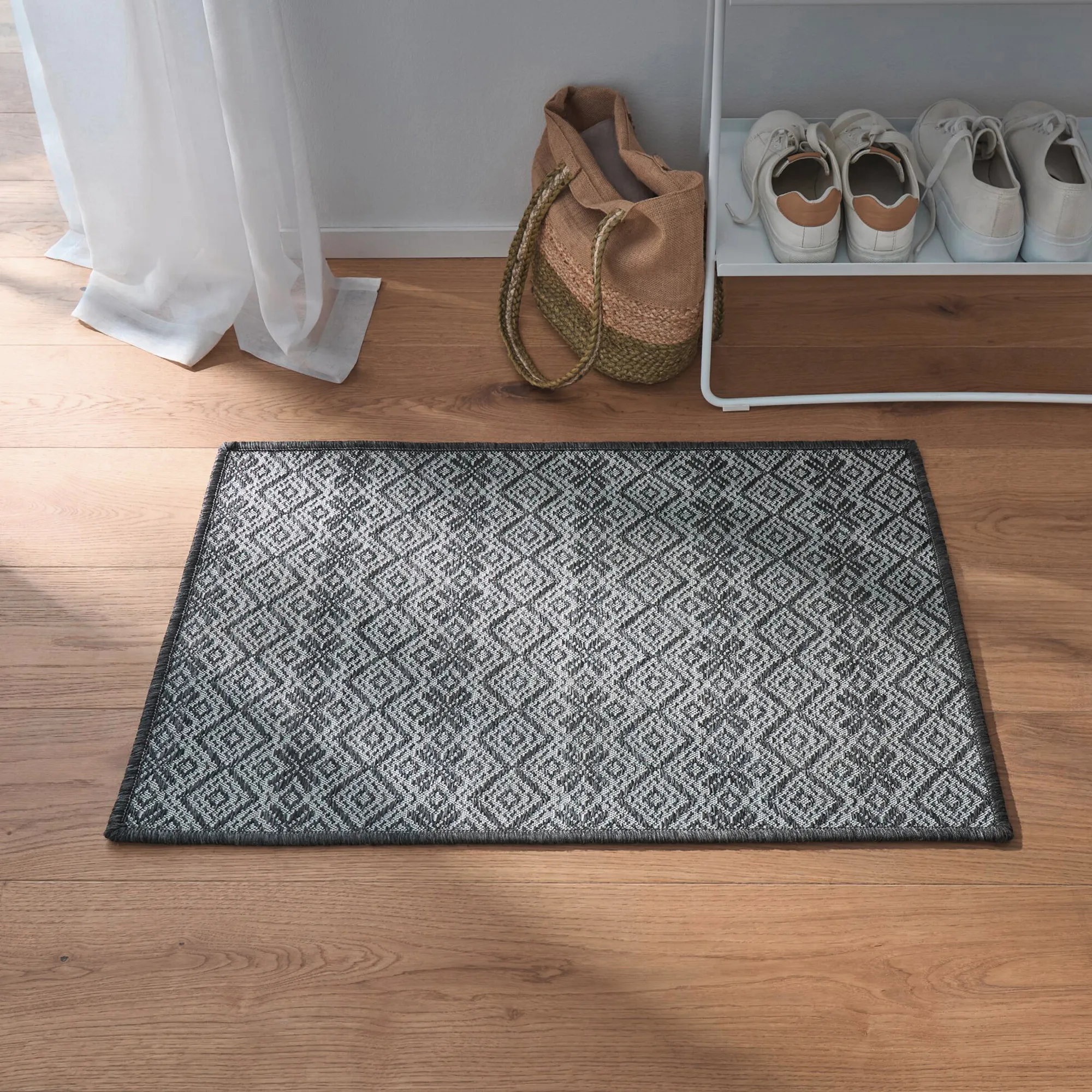 Bodenmatte "Raute"  im Frank Flechtwaren Online Shop kaufen