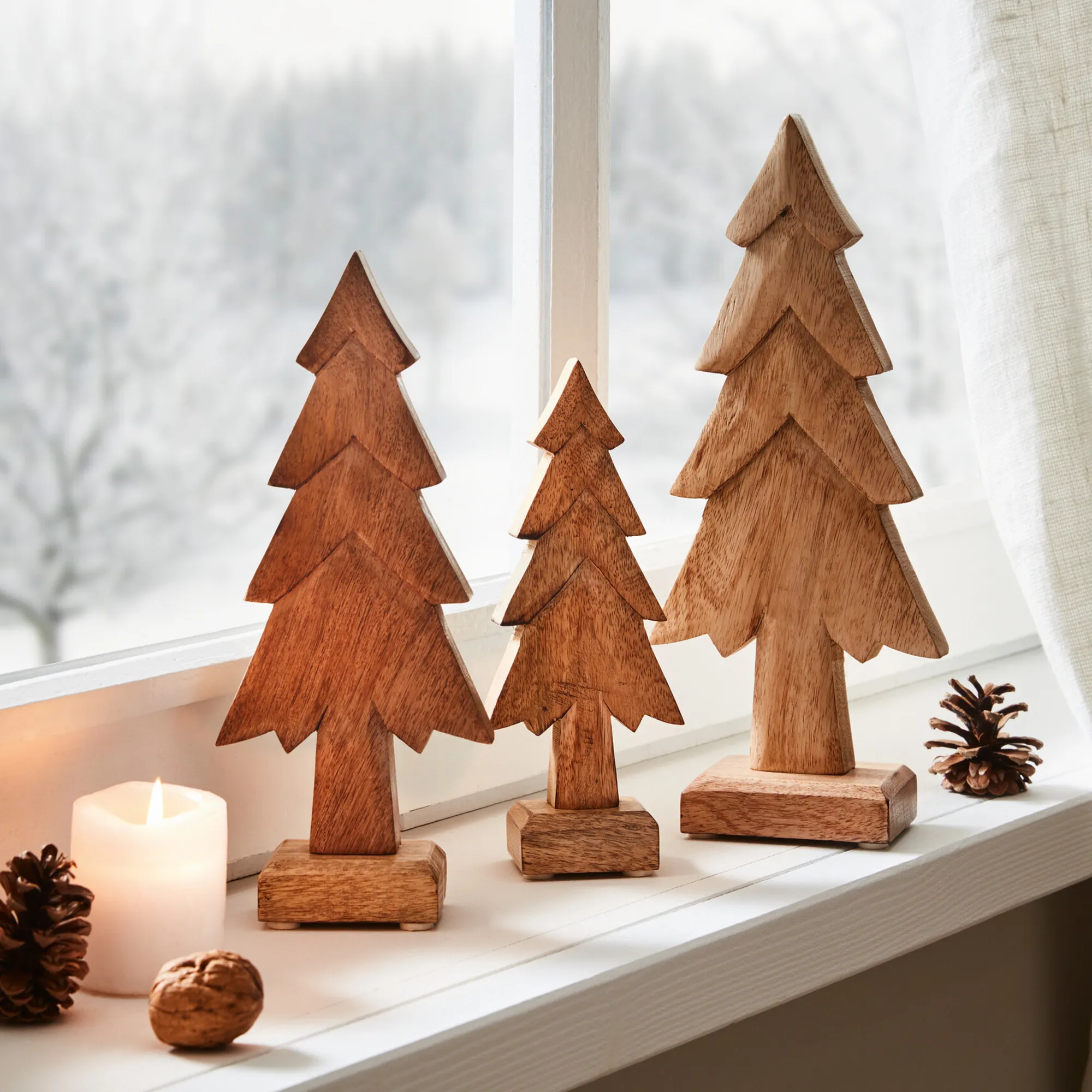 Tanne "Mangoholz", 3er Set  im Frank Flechtwaren Online Shop kaufen