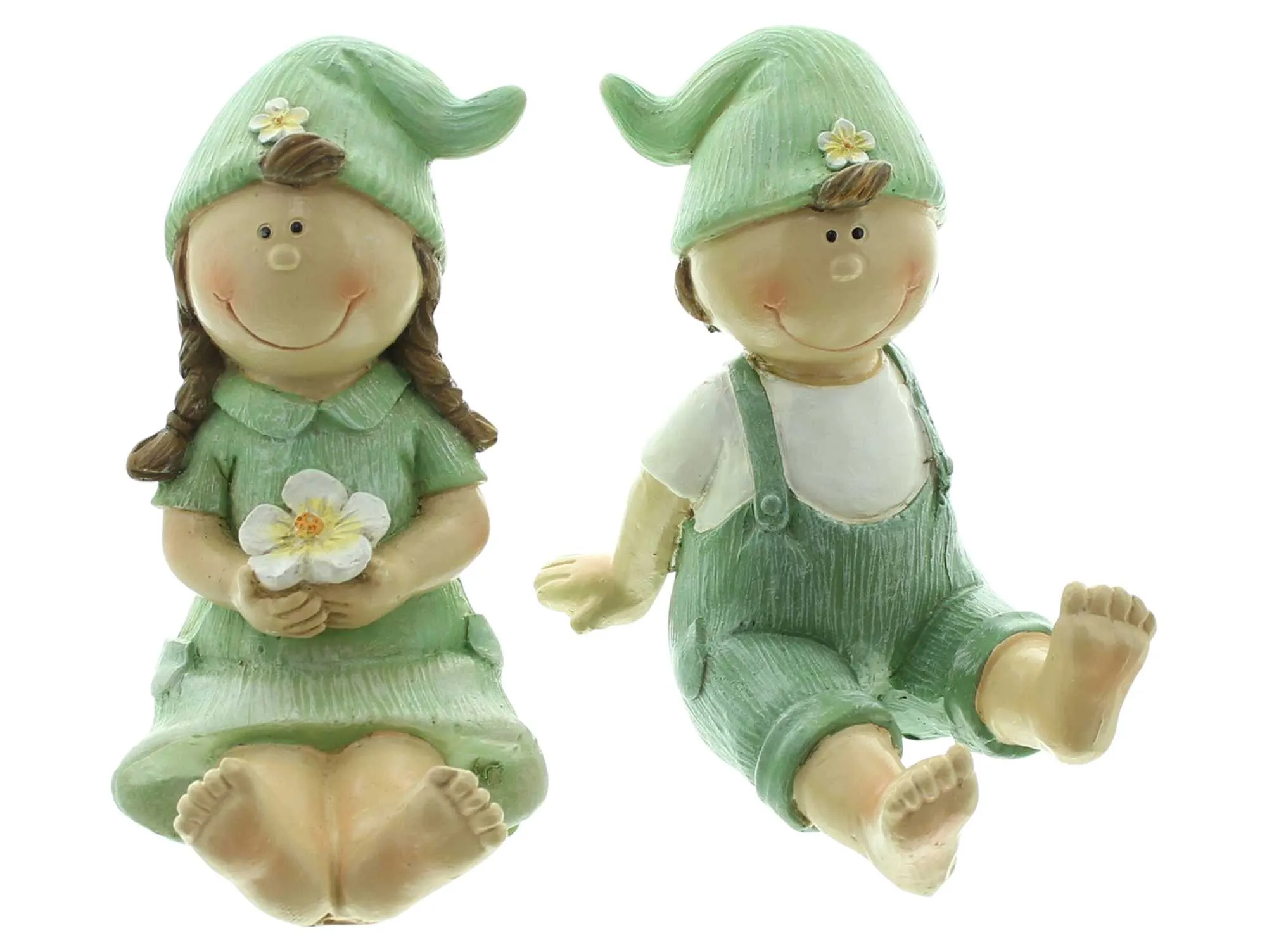 Figur "Mädchen &amp; Junge", 2er Set  im Frank Flechtwaren Online Shop für Dekofiguren kaufen