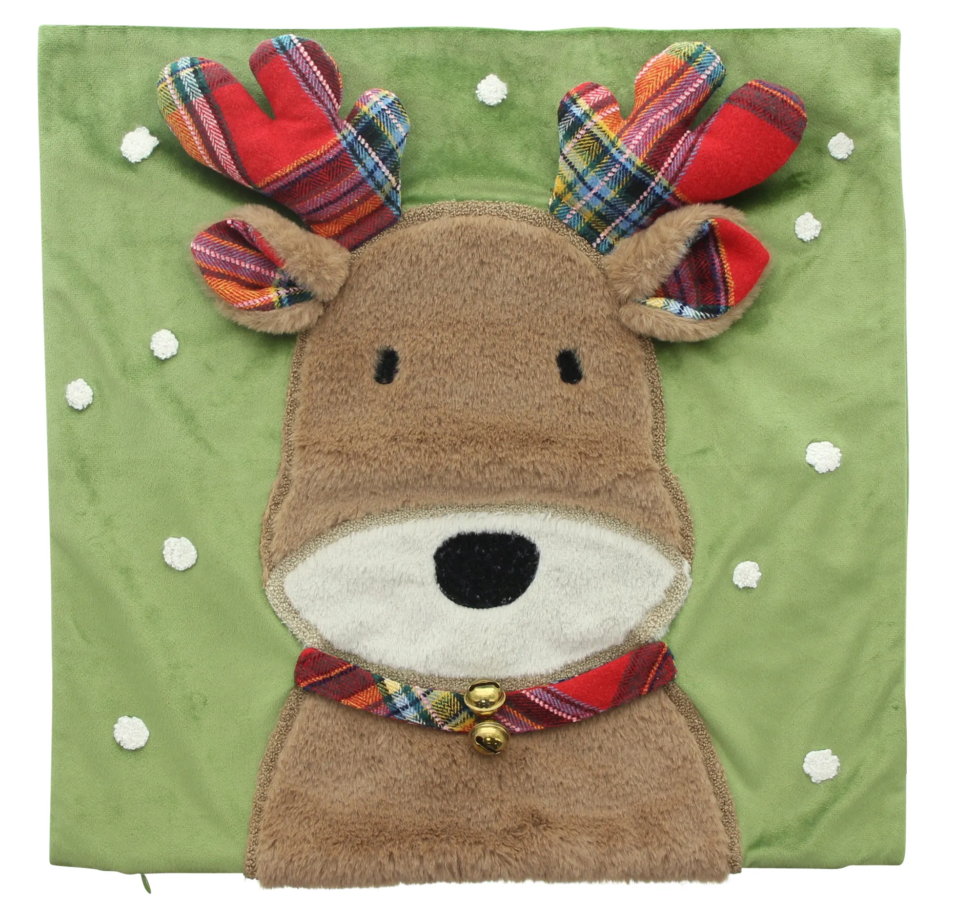 Kissenhülle "Rudi"  im Frank Flechtwaren Online Shop für Weihnachtliche Kissen &amp; Kissenhüllen kaufen