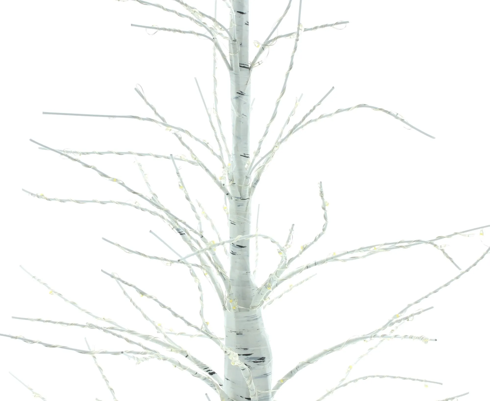 Kleiner LED-Baum "White Christmas"  im Frank Flechtwaren Online Shop für Weihnachtliche LED-Deko kaufen