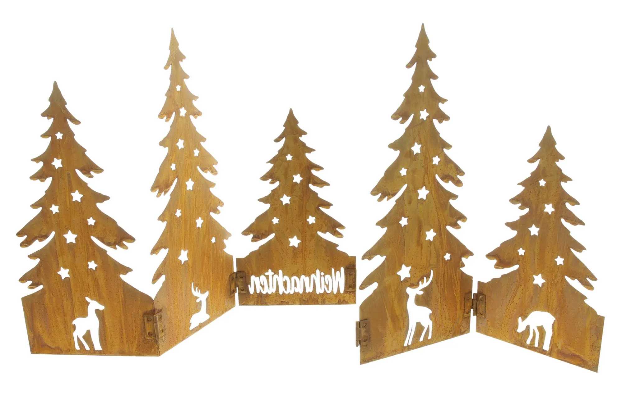 Wald "Frohe Weihnachten"  im Frank Flechtwaren Online Shop für Tannenbäume kaufen