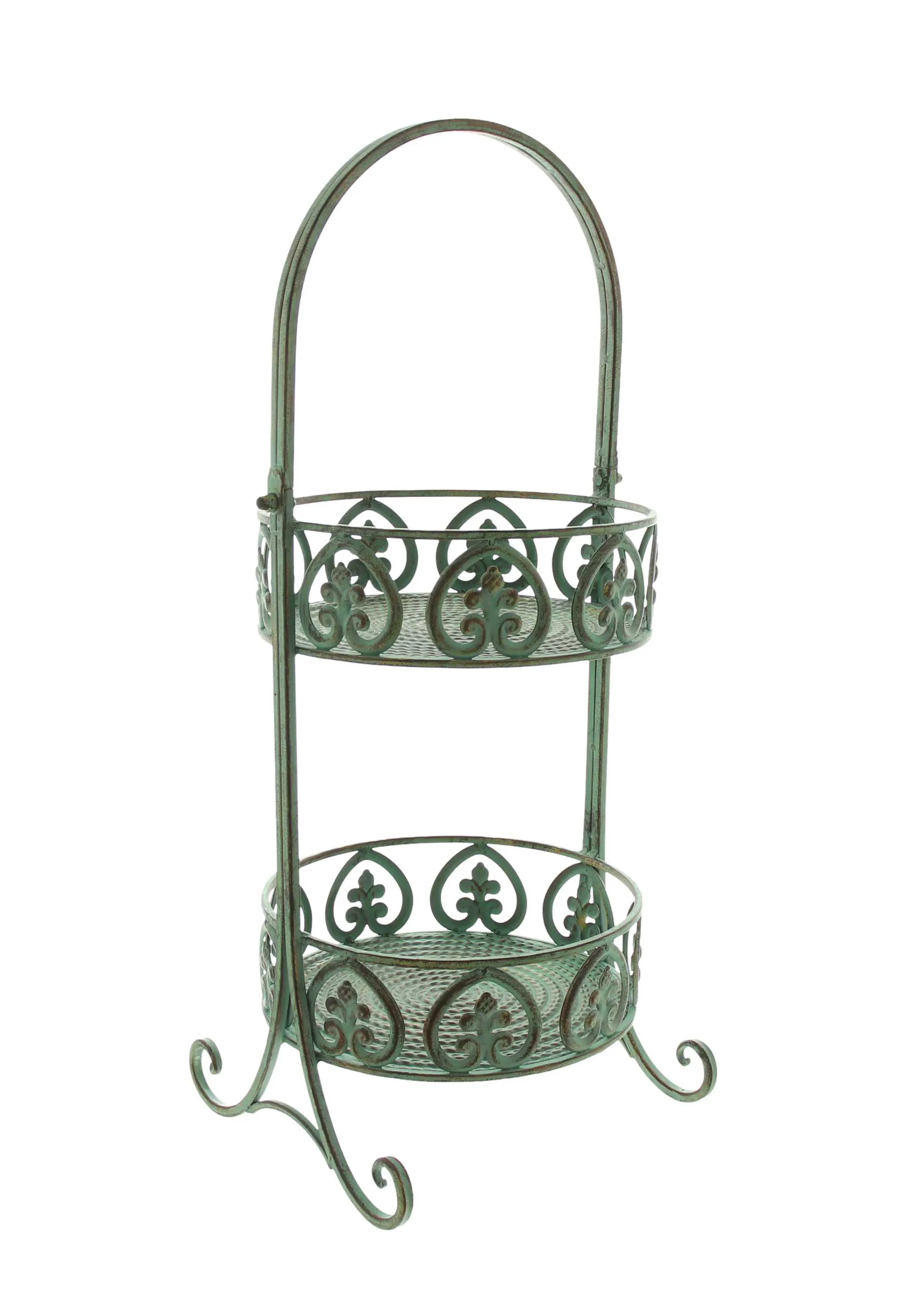 Etagere "Ornamente"  im Frank Flechtwaren Online Shop für Nostalgischer Herbstgarten kaufen