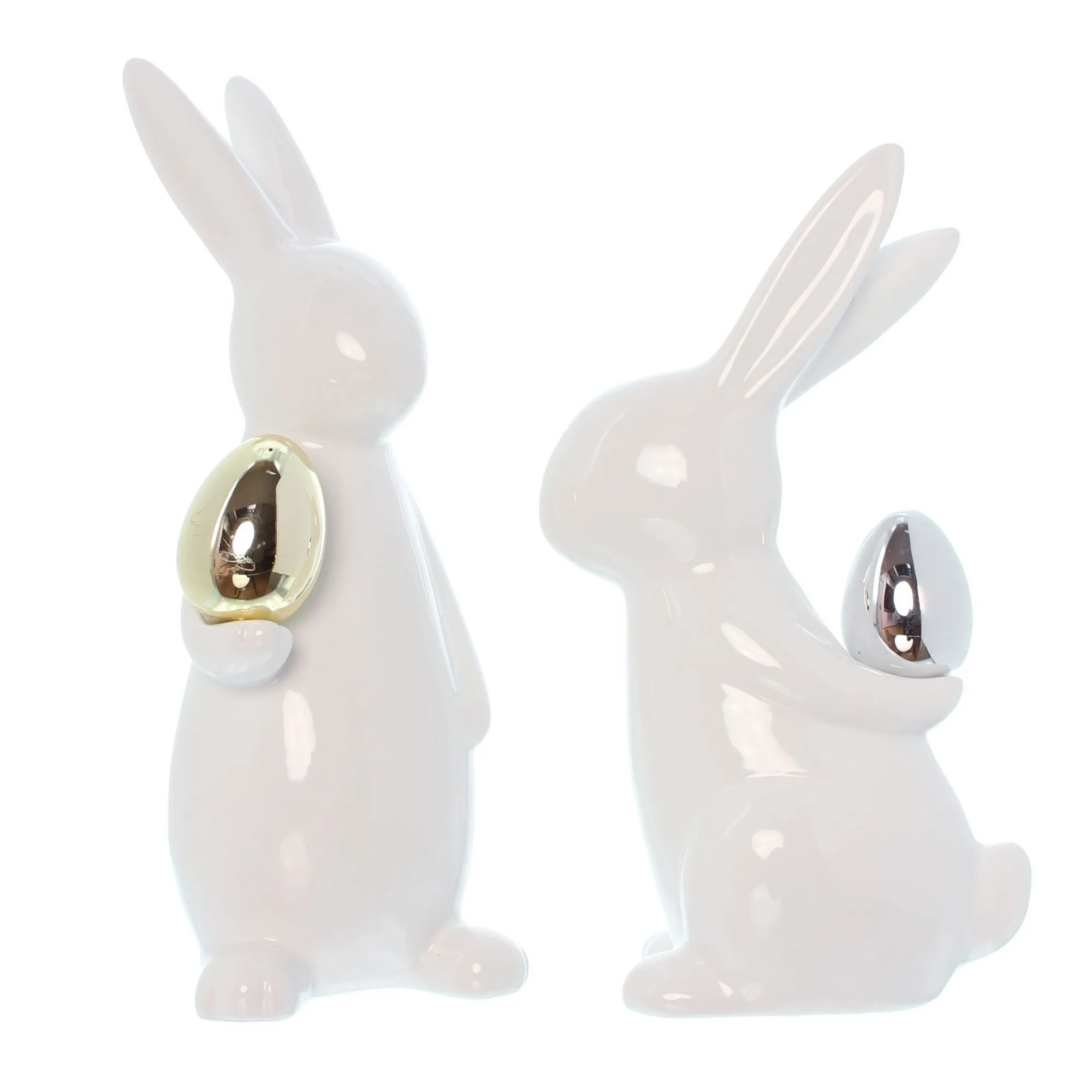 Osterhase "Classical", 2er Set  im Frank Flechtwaren Online Shop für Hasen &amp; Co kaufen