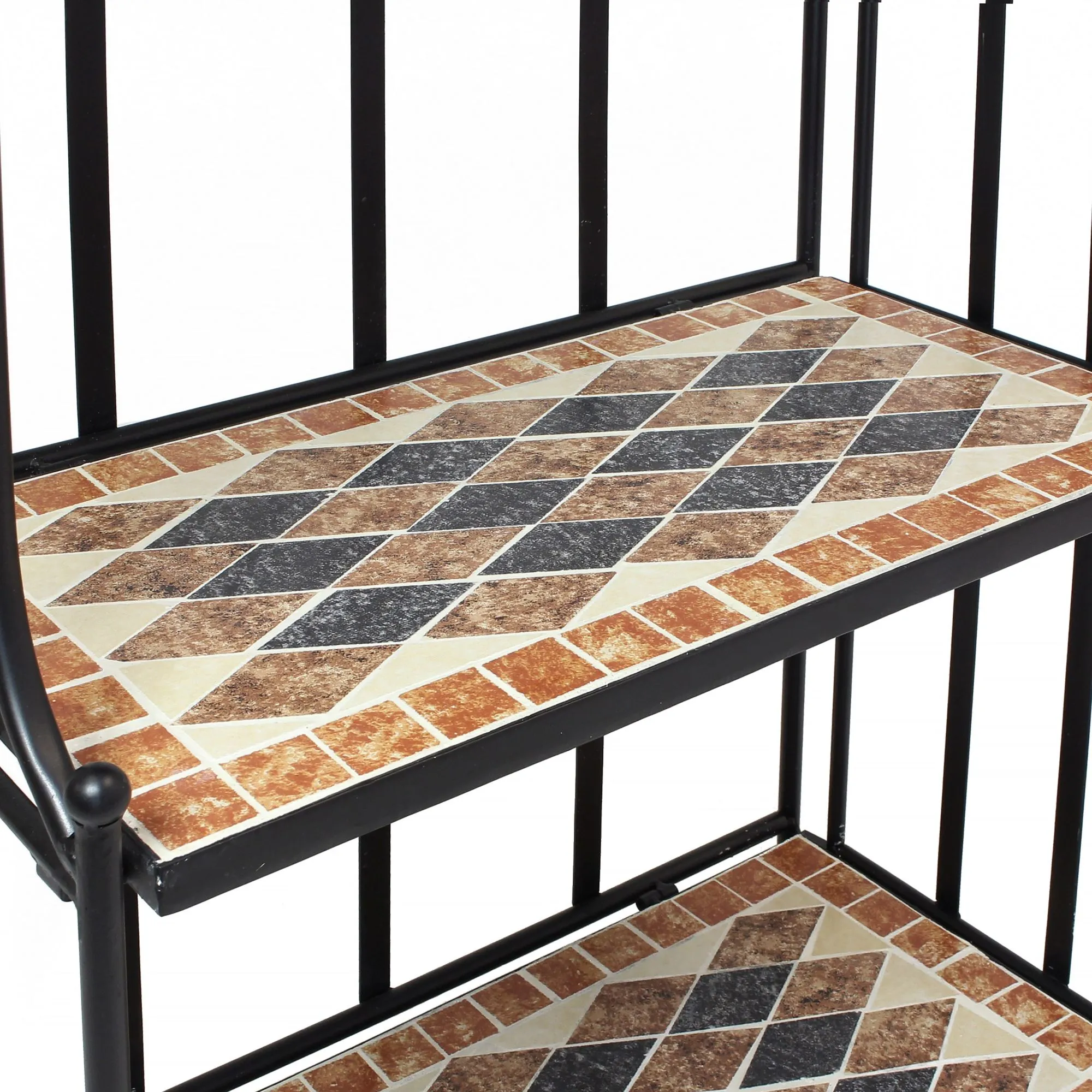 Regal "Mosaik"  im Frank Flechtwaren Online Shop für Regale für den Garten kaufen