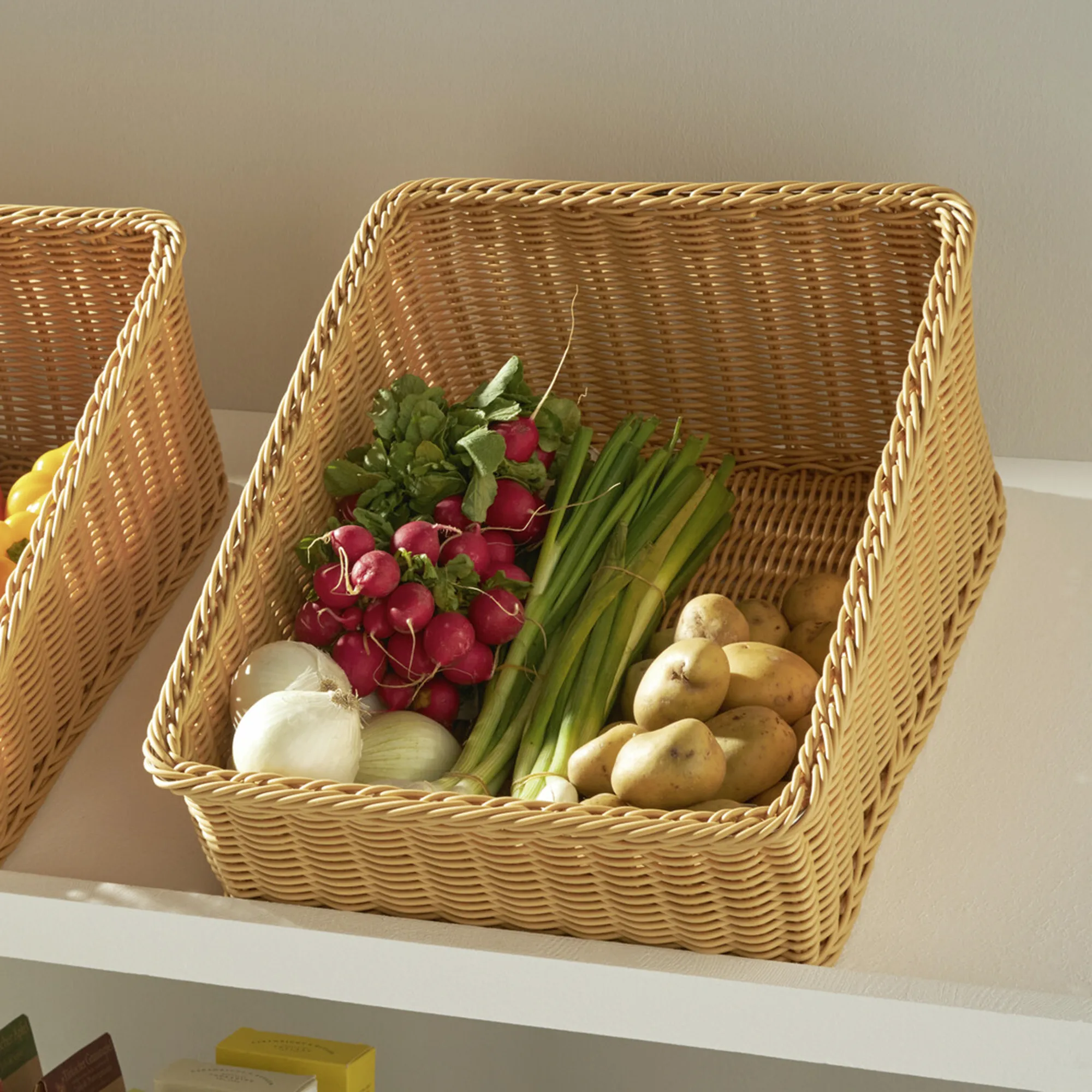 Regalkorb "Poly", 40 x 50 cm  im Frank Flechtwaren Online Shop kaufen
