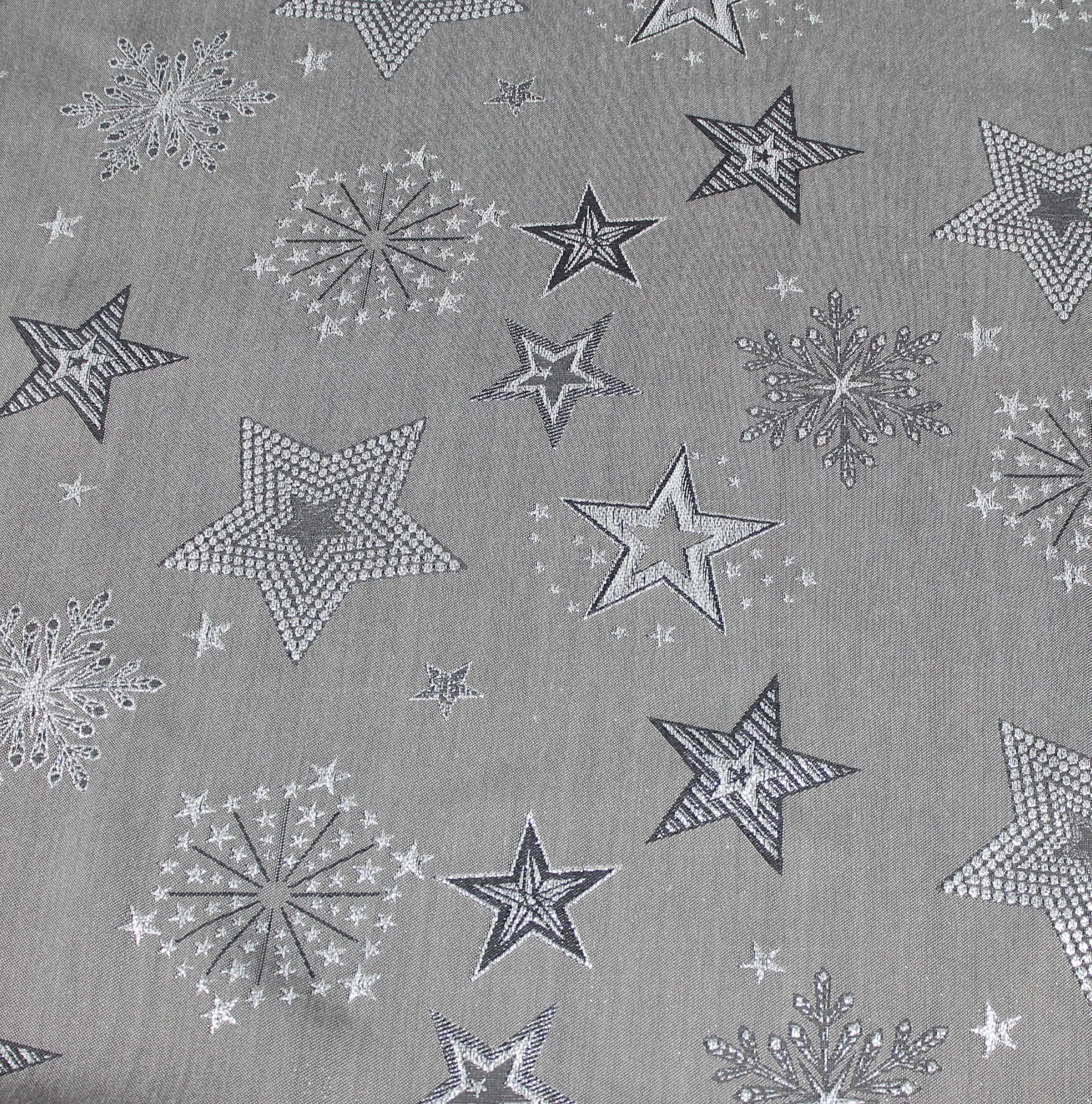 Tafeldecke "Shiny Christmas"  im Frank Flechtwaren Online Shop für Weihnachtliche Tischwäsche kaufen