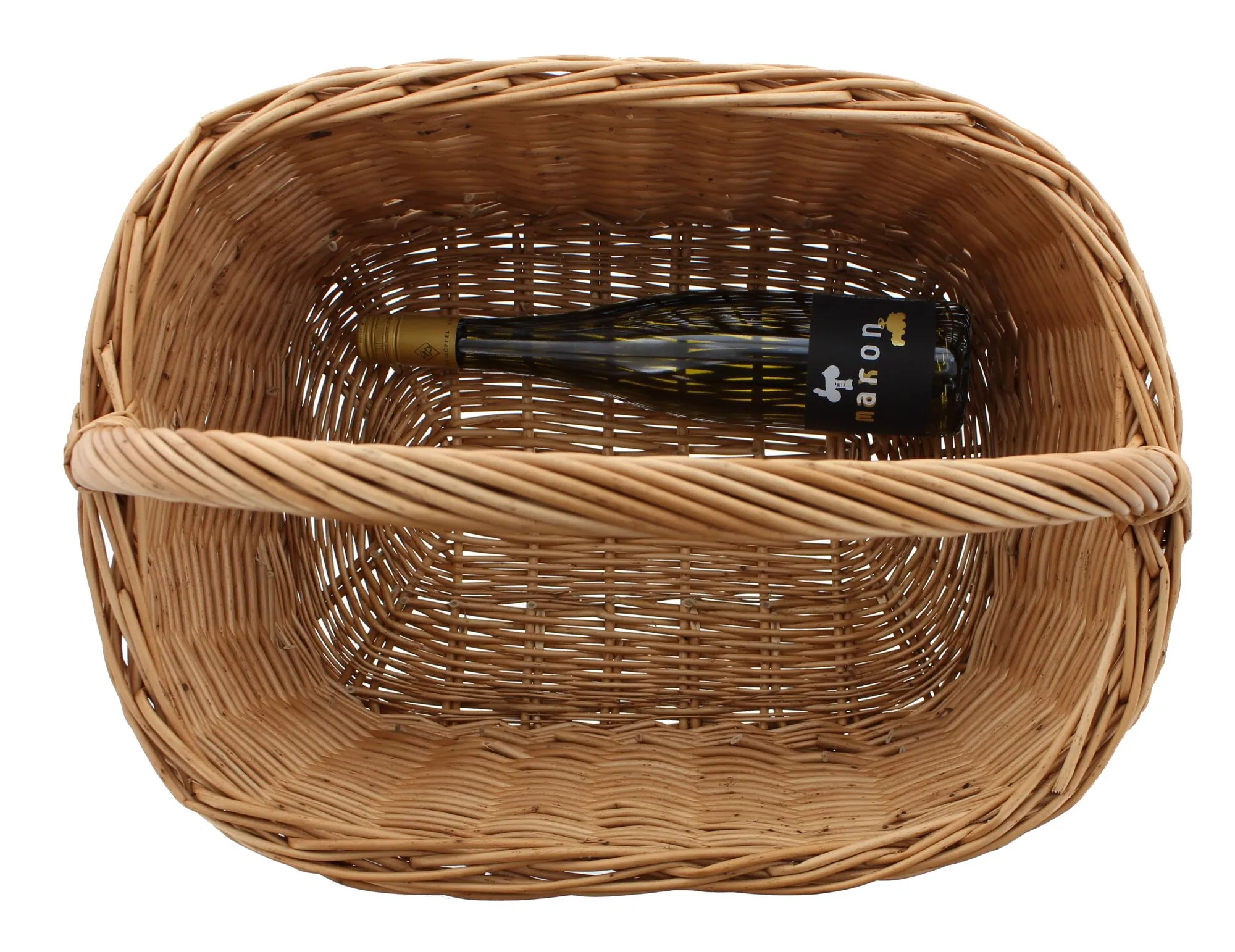 Einkaufskorb "Eckig", groß  im Frank Flechtwaren Online Shop für Einkaufskörbe kaufen
